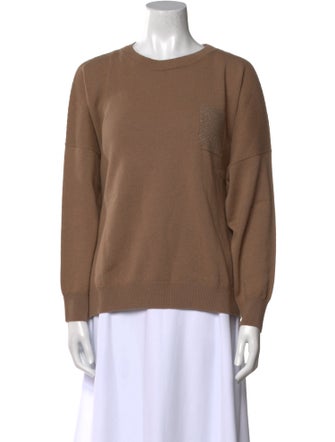 Peserico Virgin Wool Crew Neck Sweater