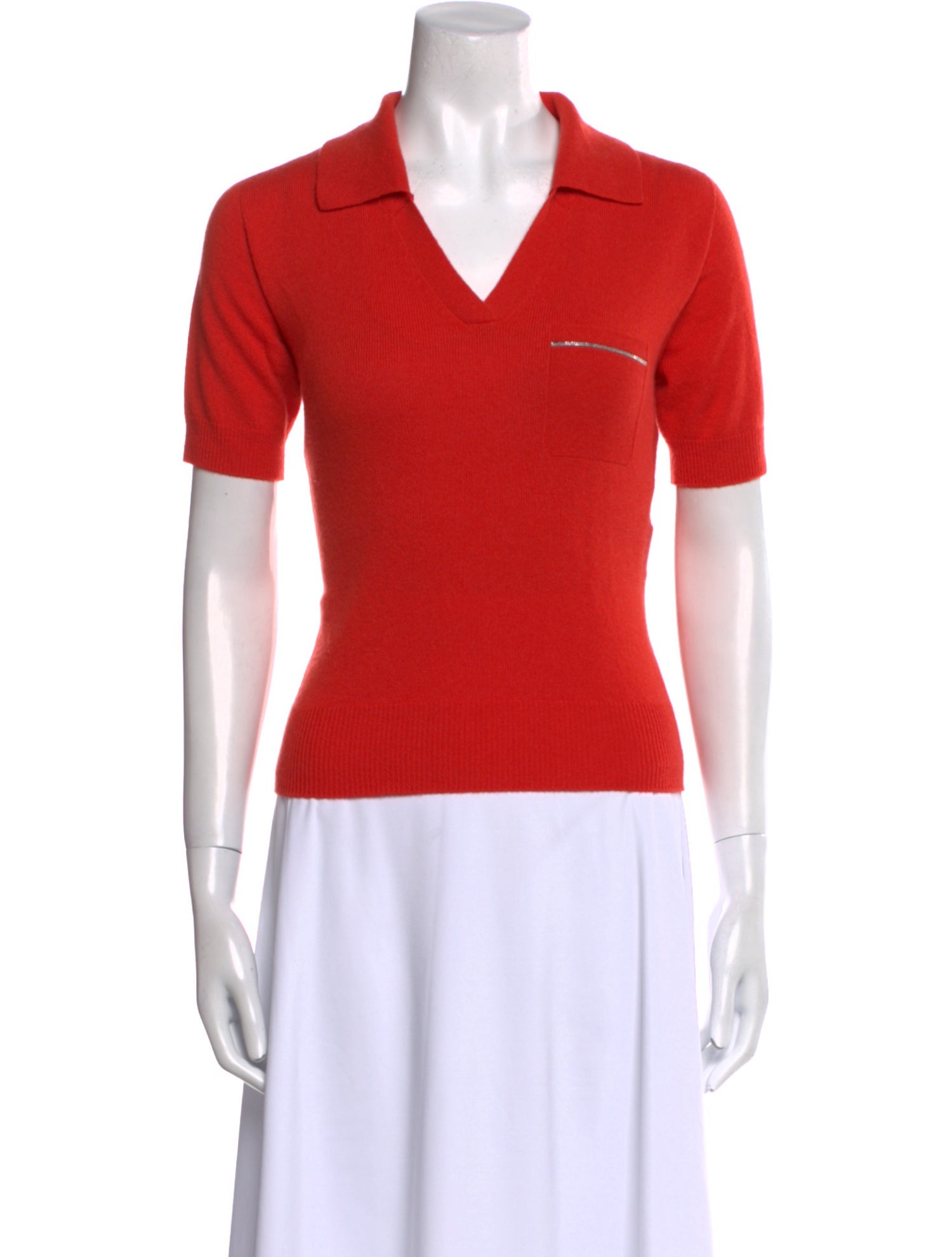 Peserico Linen V-Neck Sweater