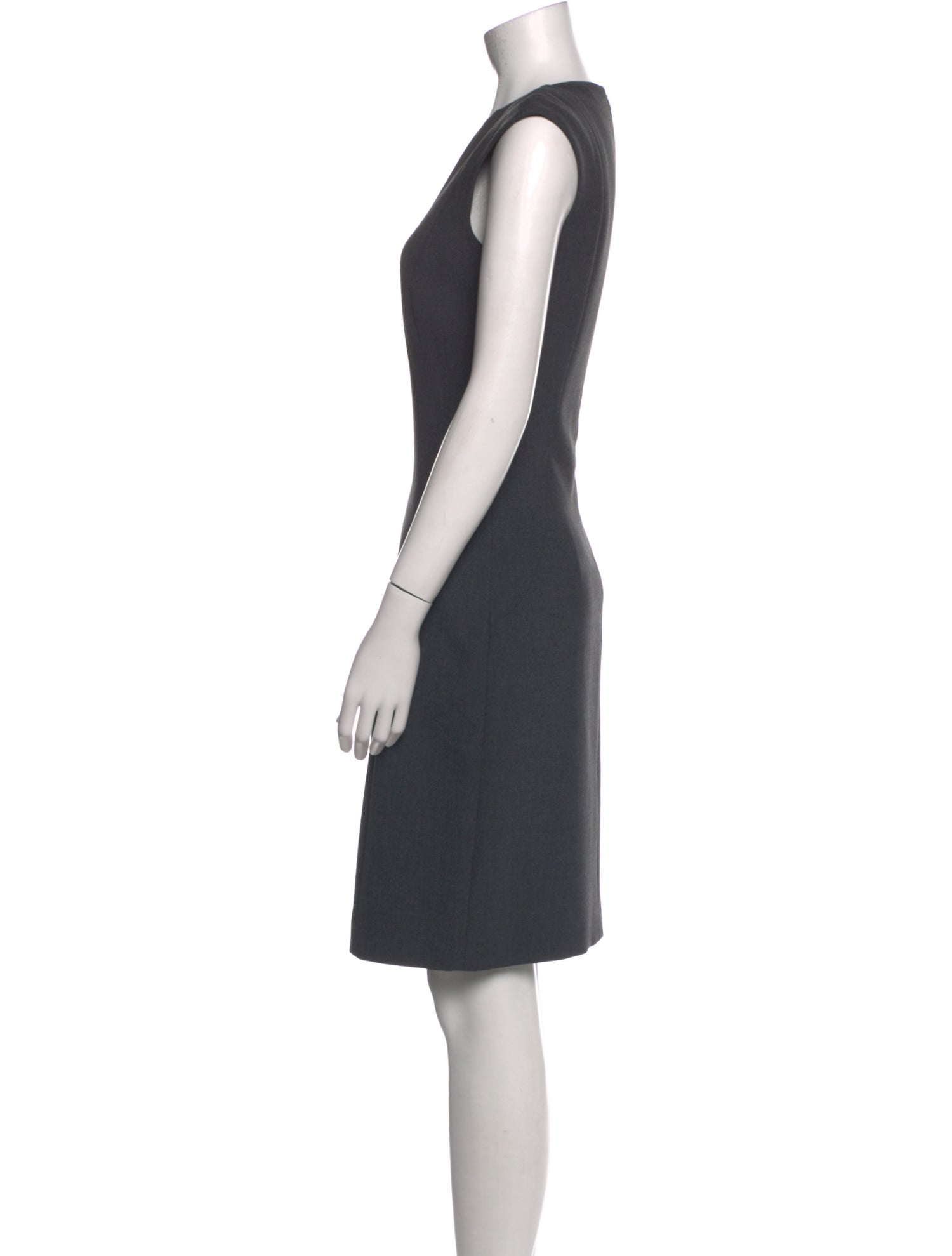 Peserico Crew Neck Knee-Length Dress