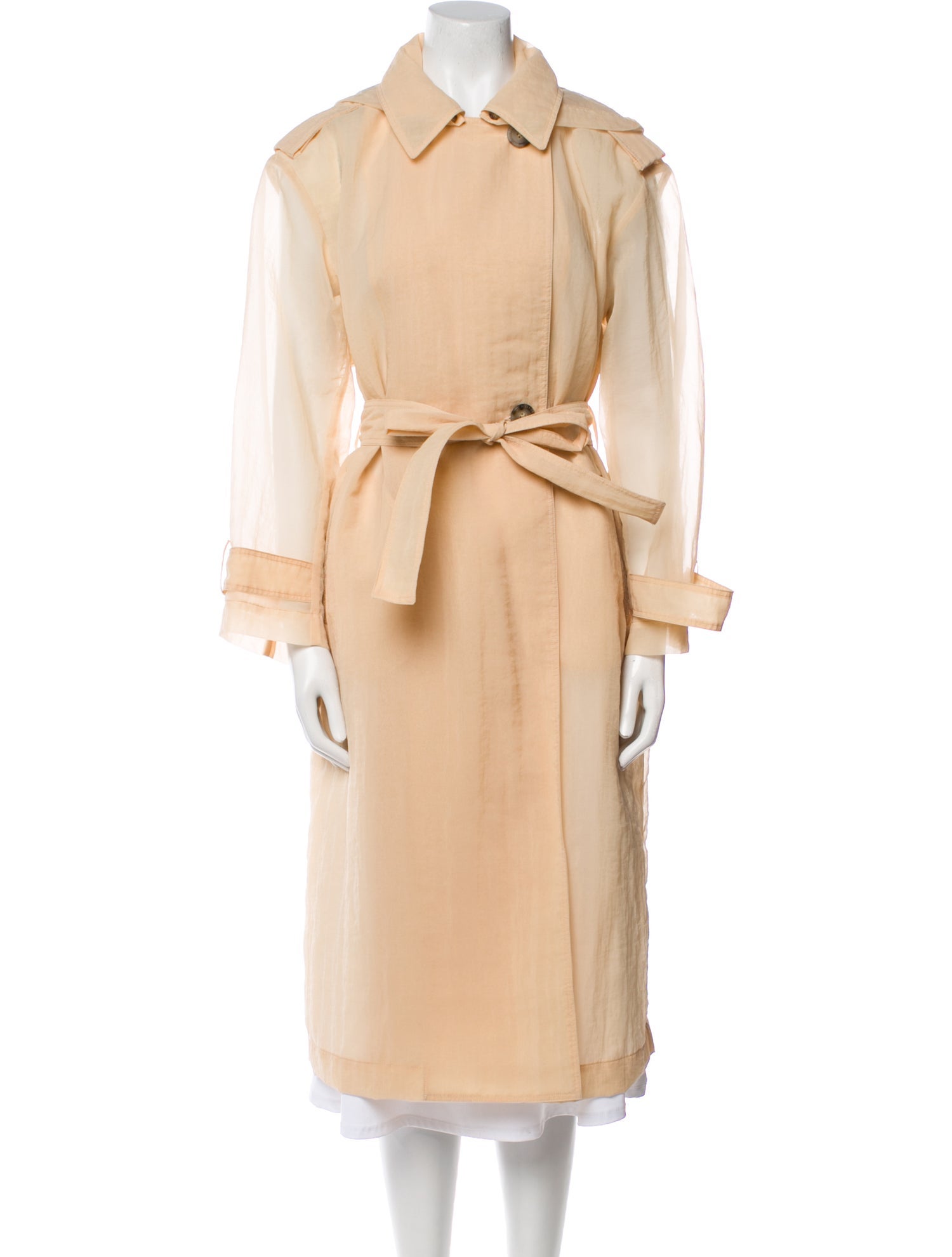 Peserico Nylon Trench Coat