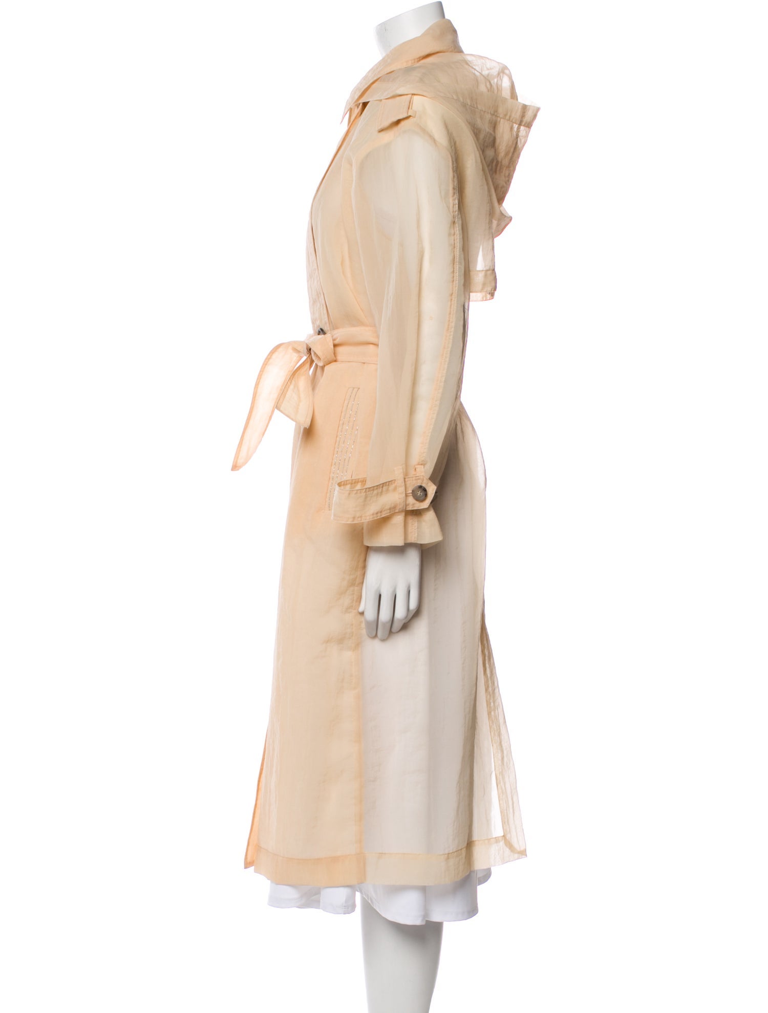 Peserico Nylon Trench Coat