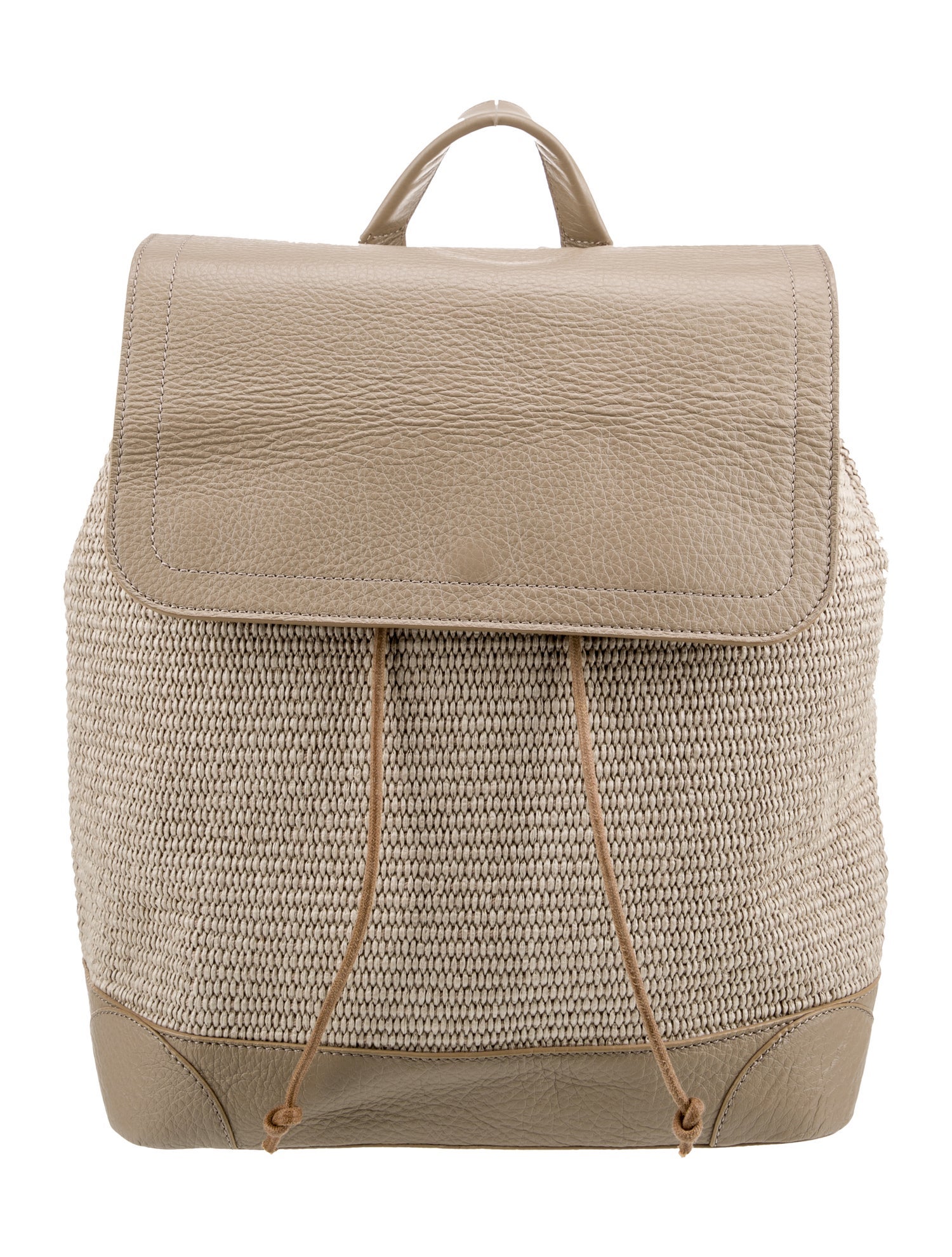Peserico Leather Backpack