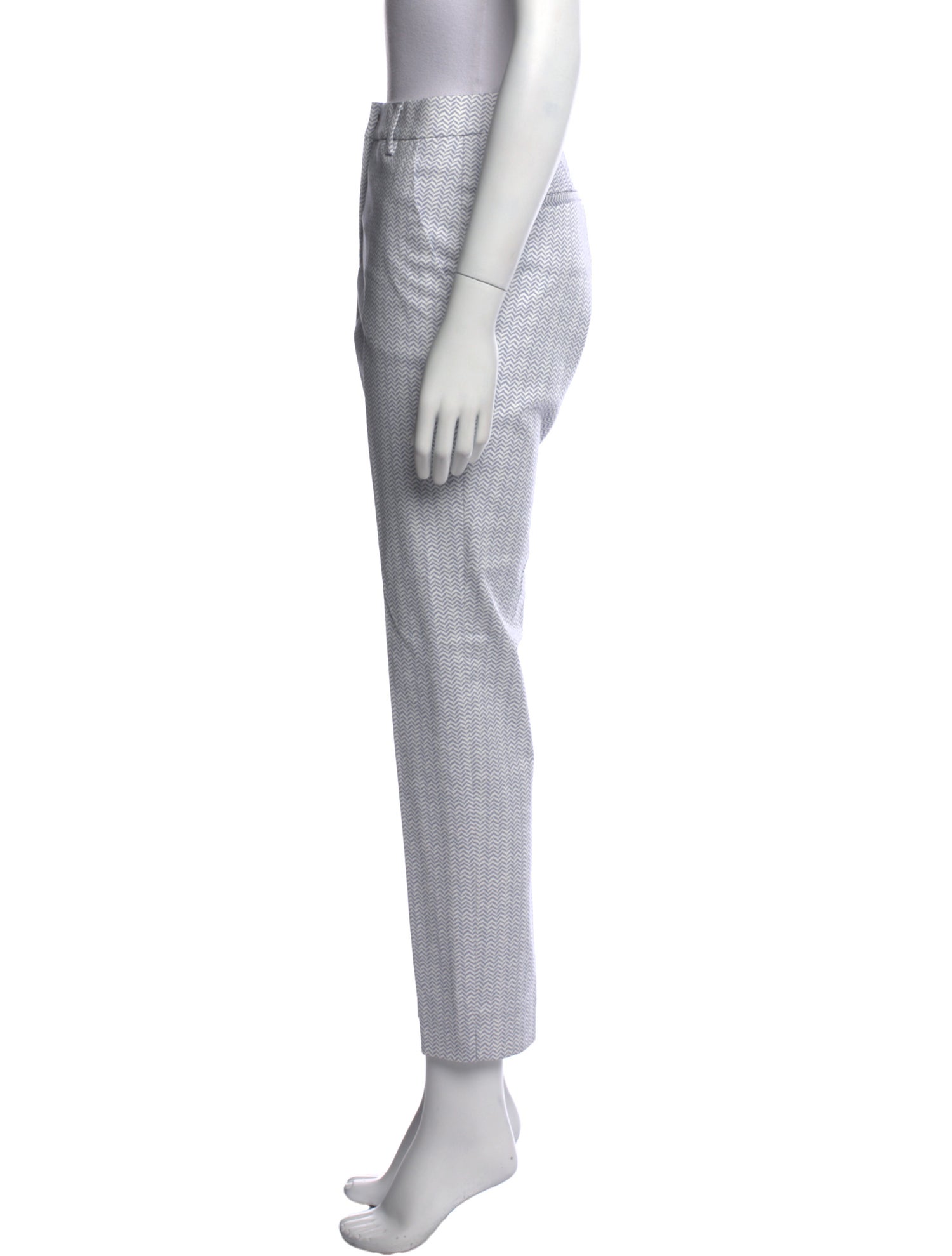 Peserico Striped Straight Leg Pants