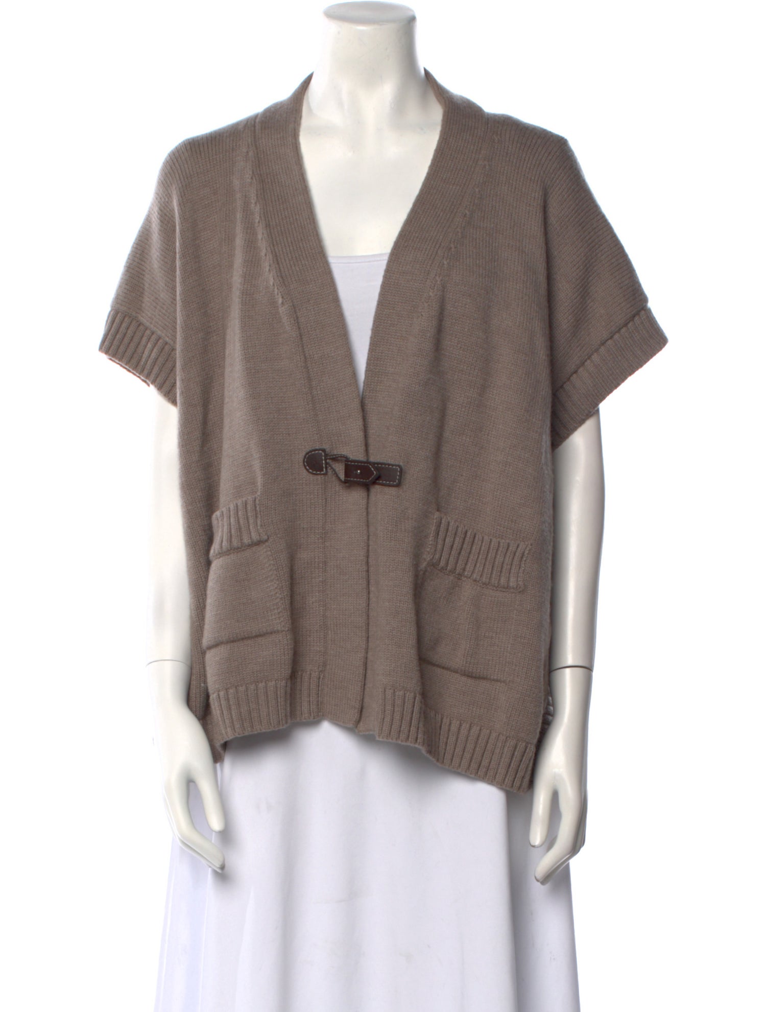 Peserico Merino Wool V-Neck Sweater