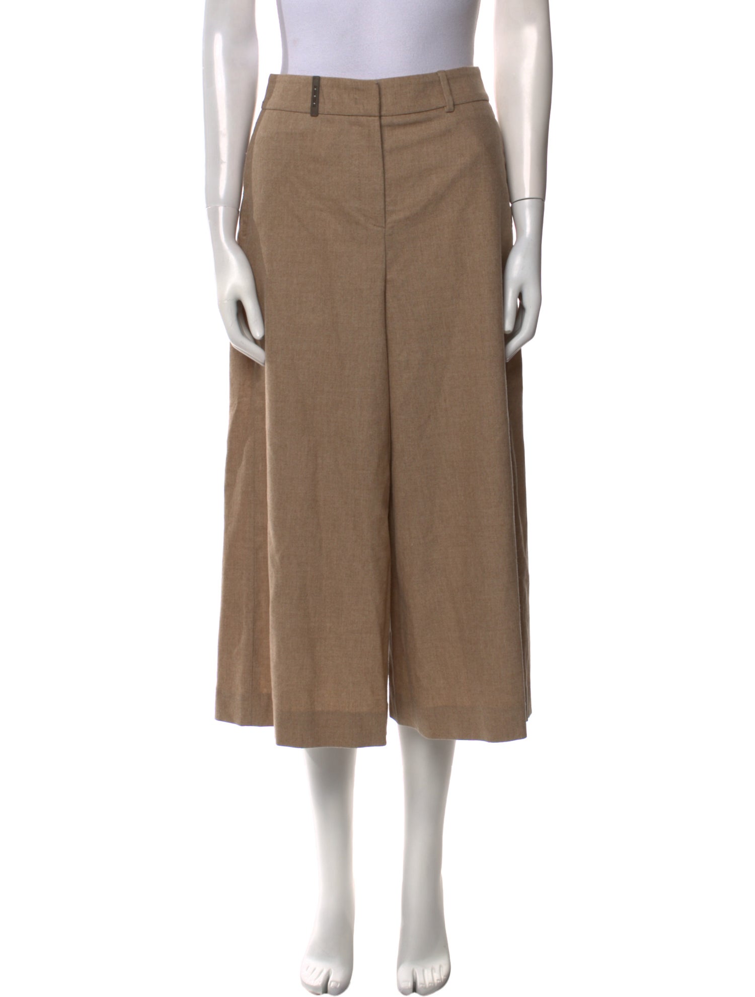 Peserico Virgin Wool Wide Leg Pants