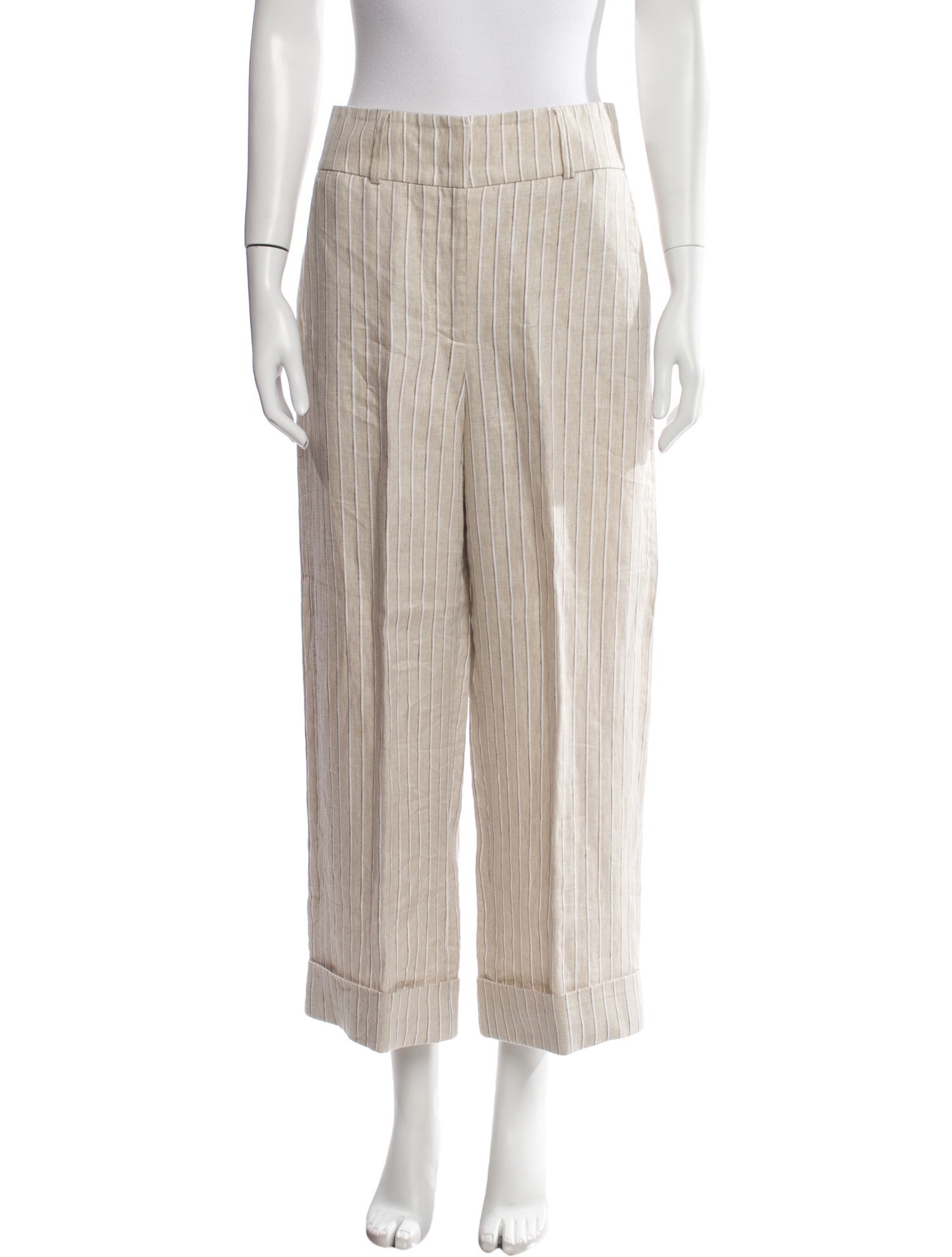 Peserico Linen Wide Leg Pants