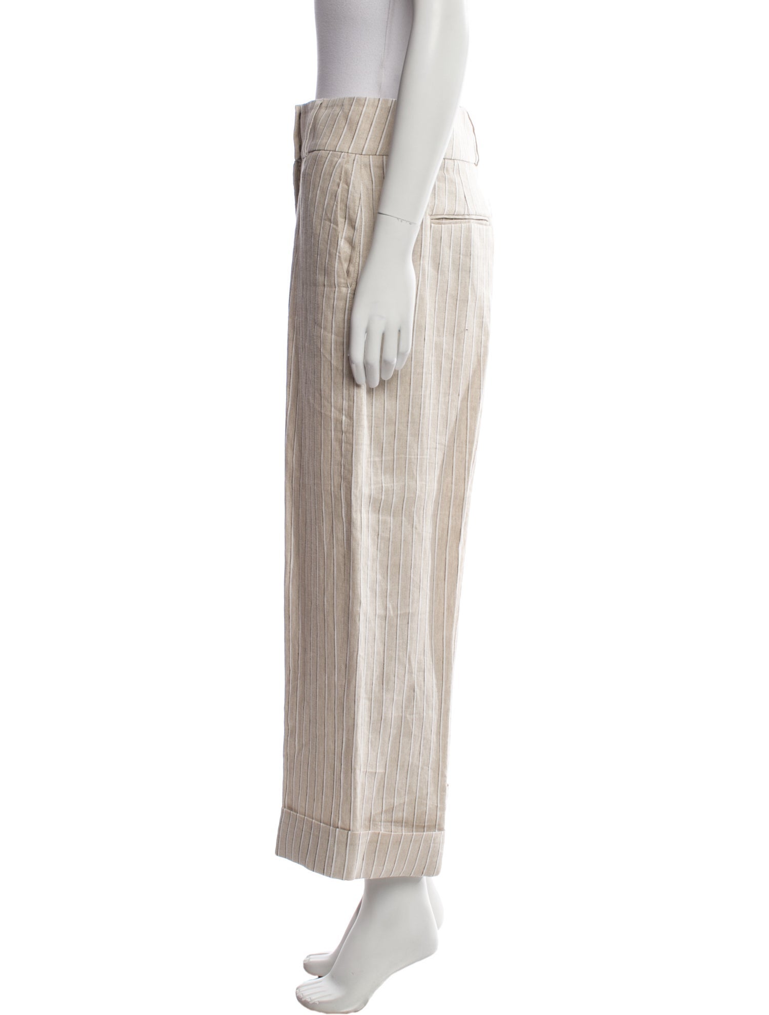 Peserico Linen Wide Leg Pants