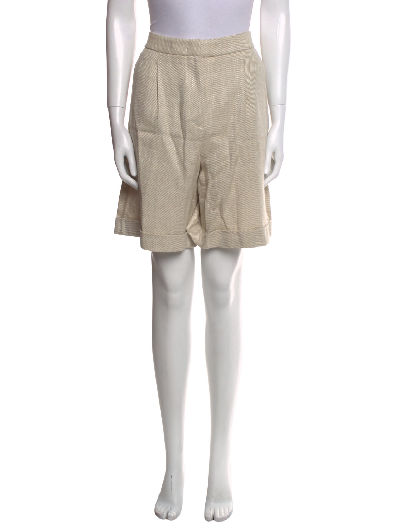 Peserico Linen Knee-Length Shorts w/ Tags