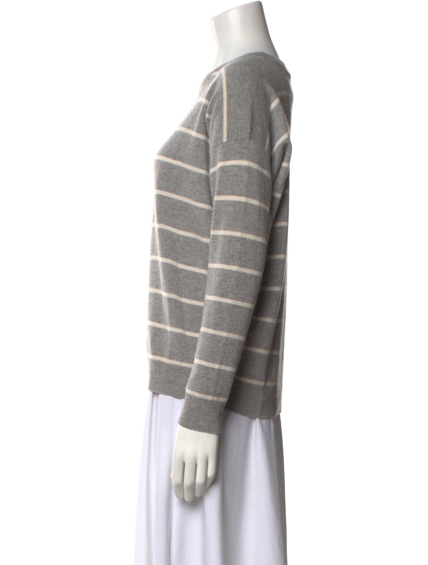 Peserico Virgin Wool Striped Sweater