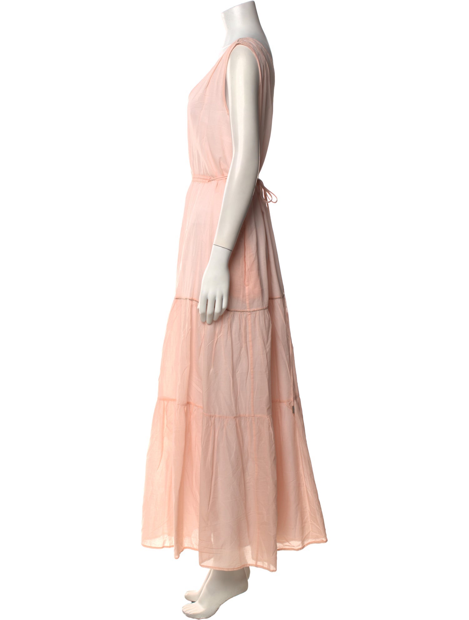 Peserico V-Neck Long Dress