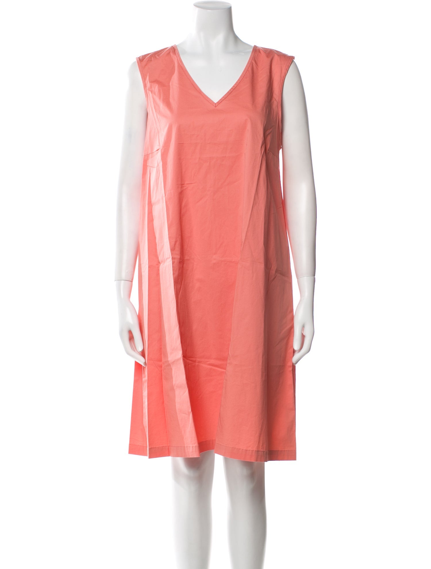 Peserico V-Neck Knee-Length Dress