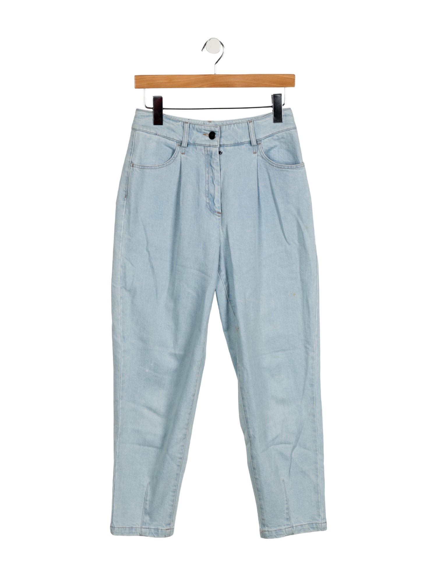 Peserico High-Rise Straight Leg Jeans