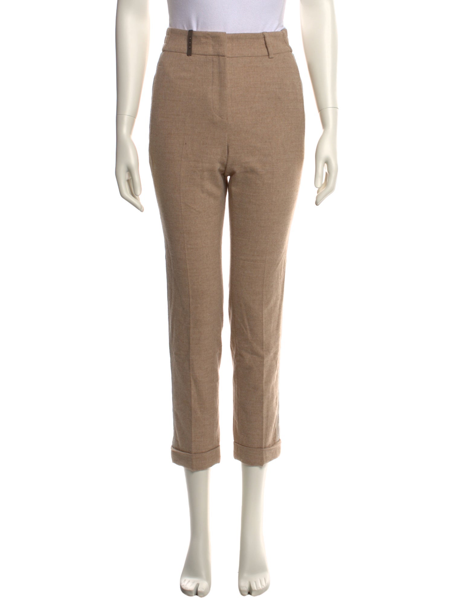 Peserico Wool Skinny Leg Pants