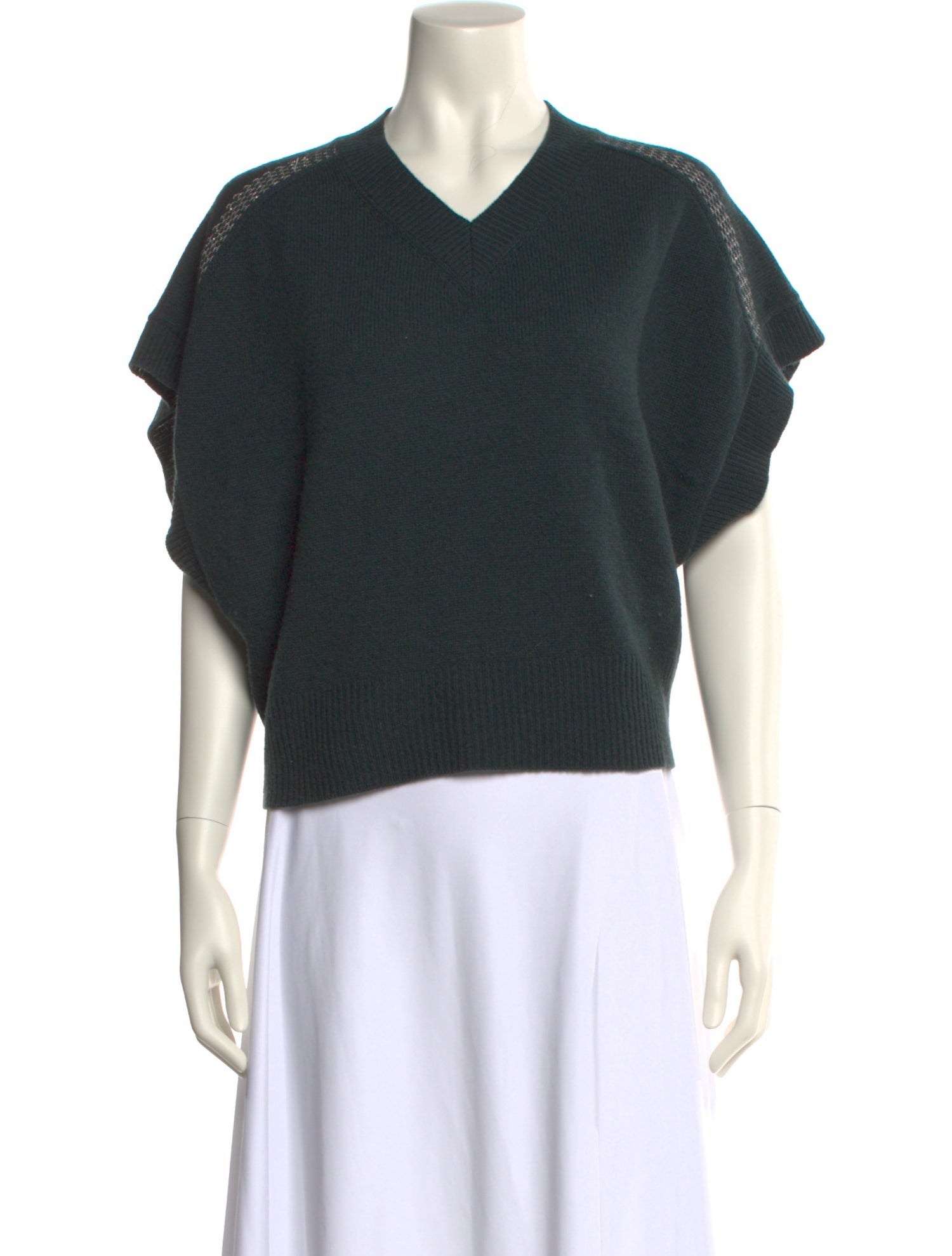 Peserico Virgin Wool V-Neck Sweater