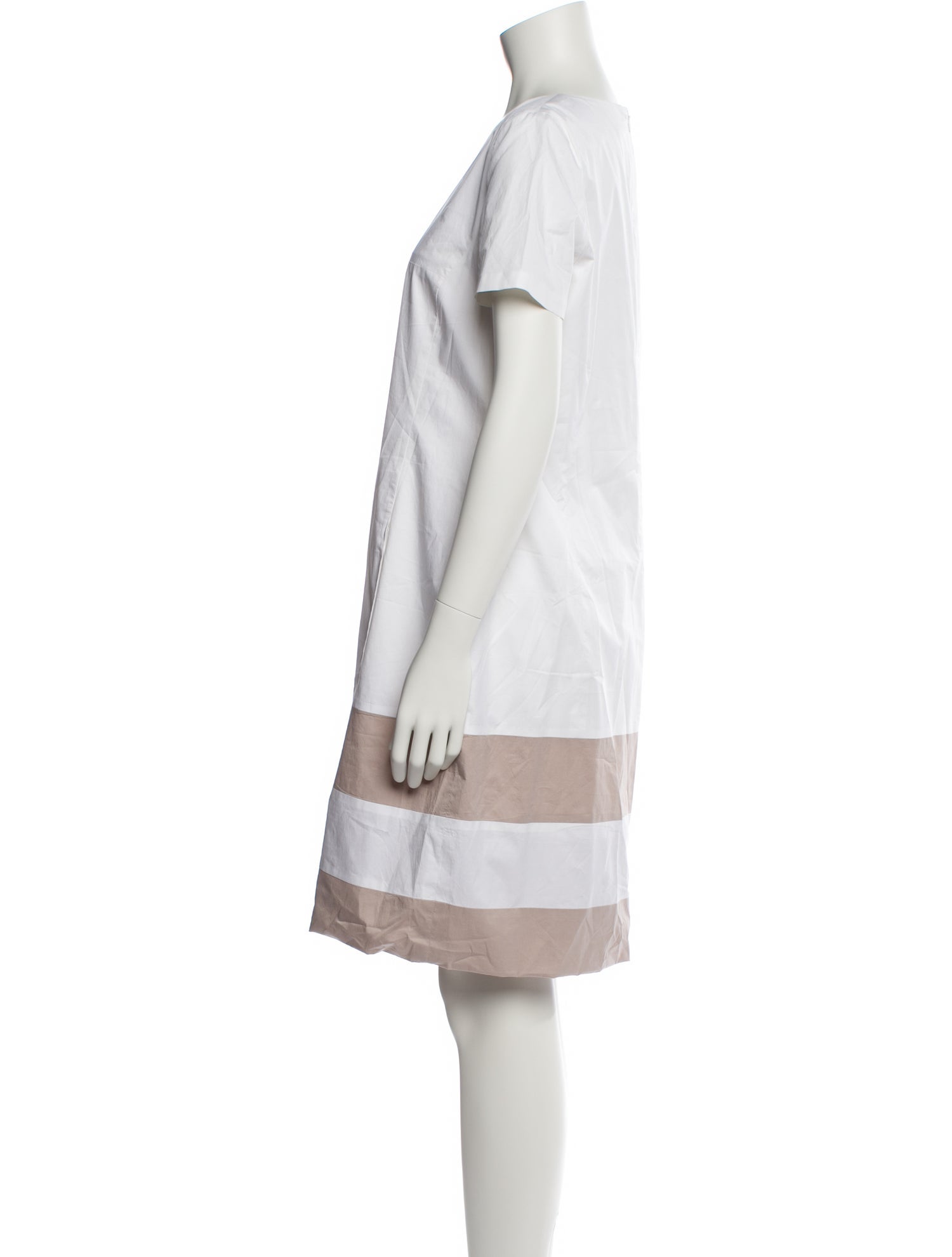 Peserico Bateau Neckline Knee-Length Dress