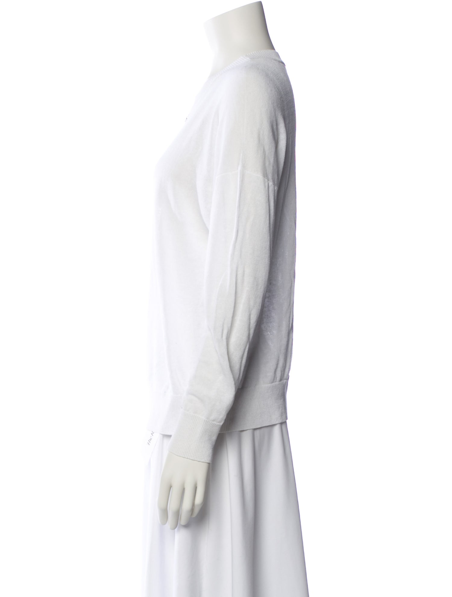 Peserico Linen V-Neck Sweater w/ Tags