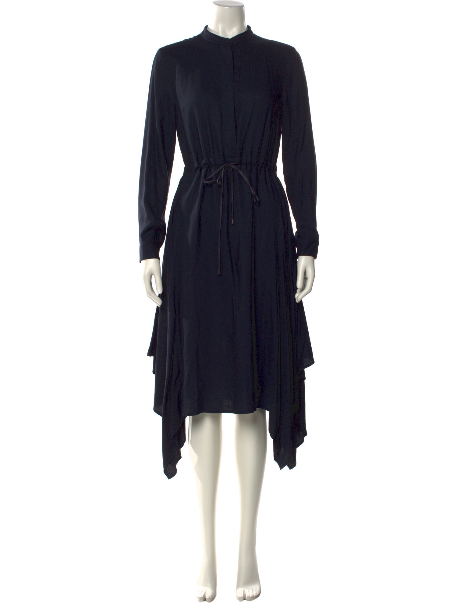 Peserico Mock Neck Long Dress