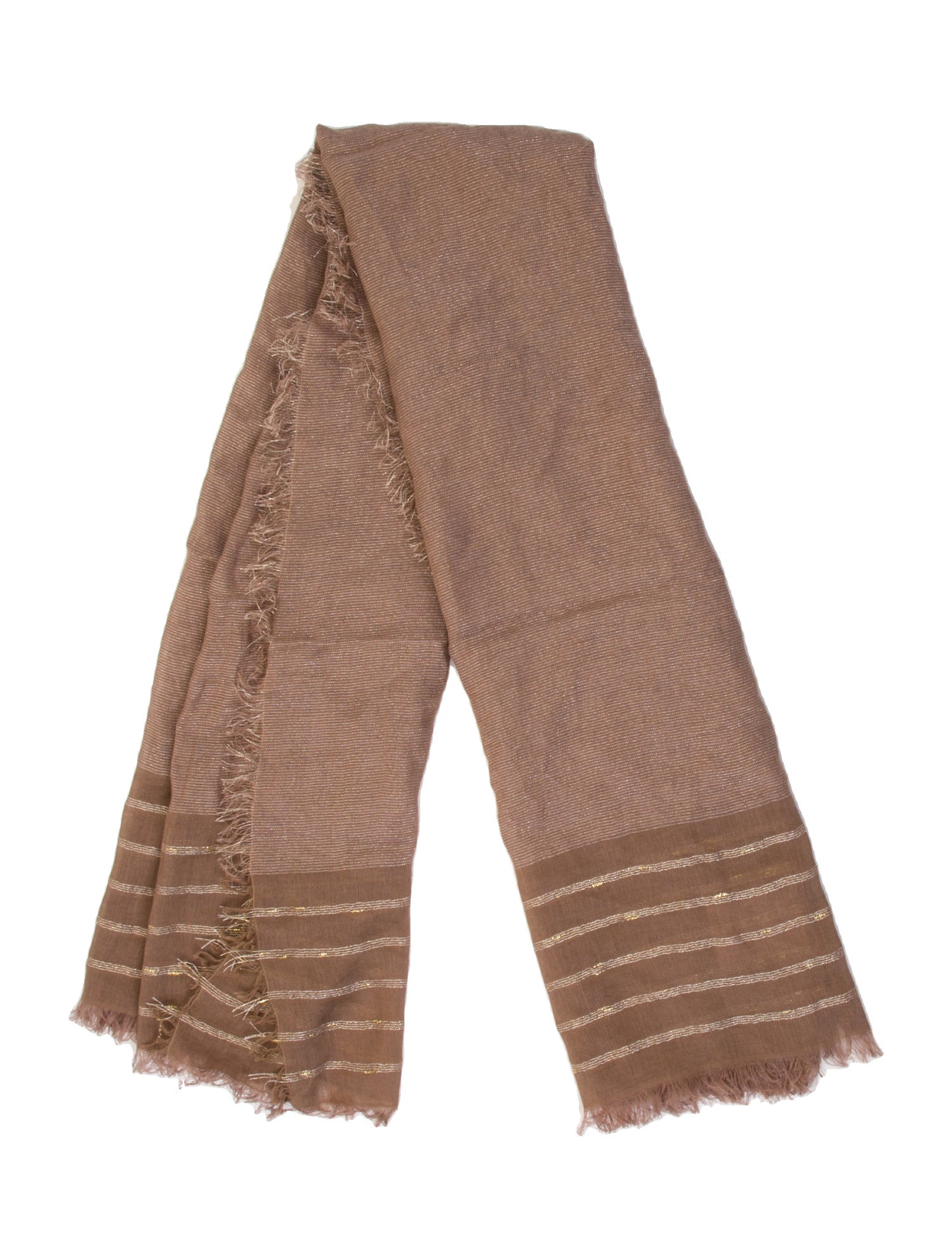 Peserico Striped Shawl w/ Tags