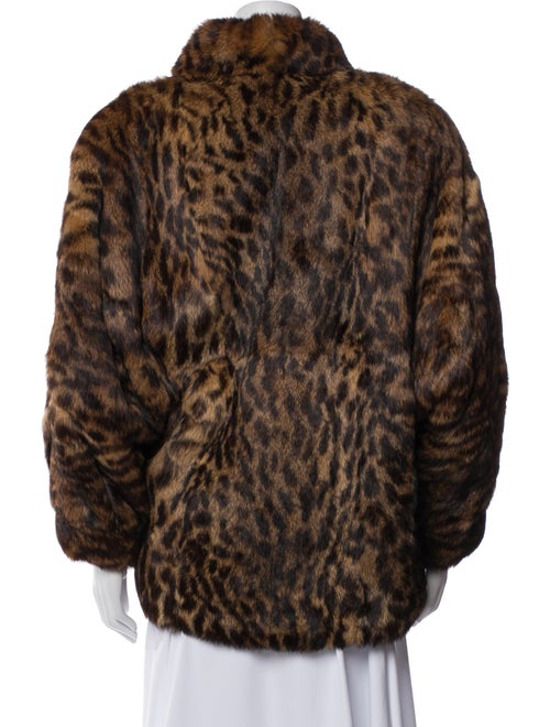 Polo Norte Animal Print Fur Jacket