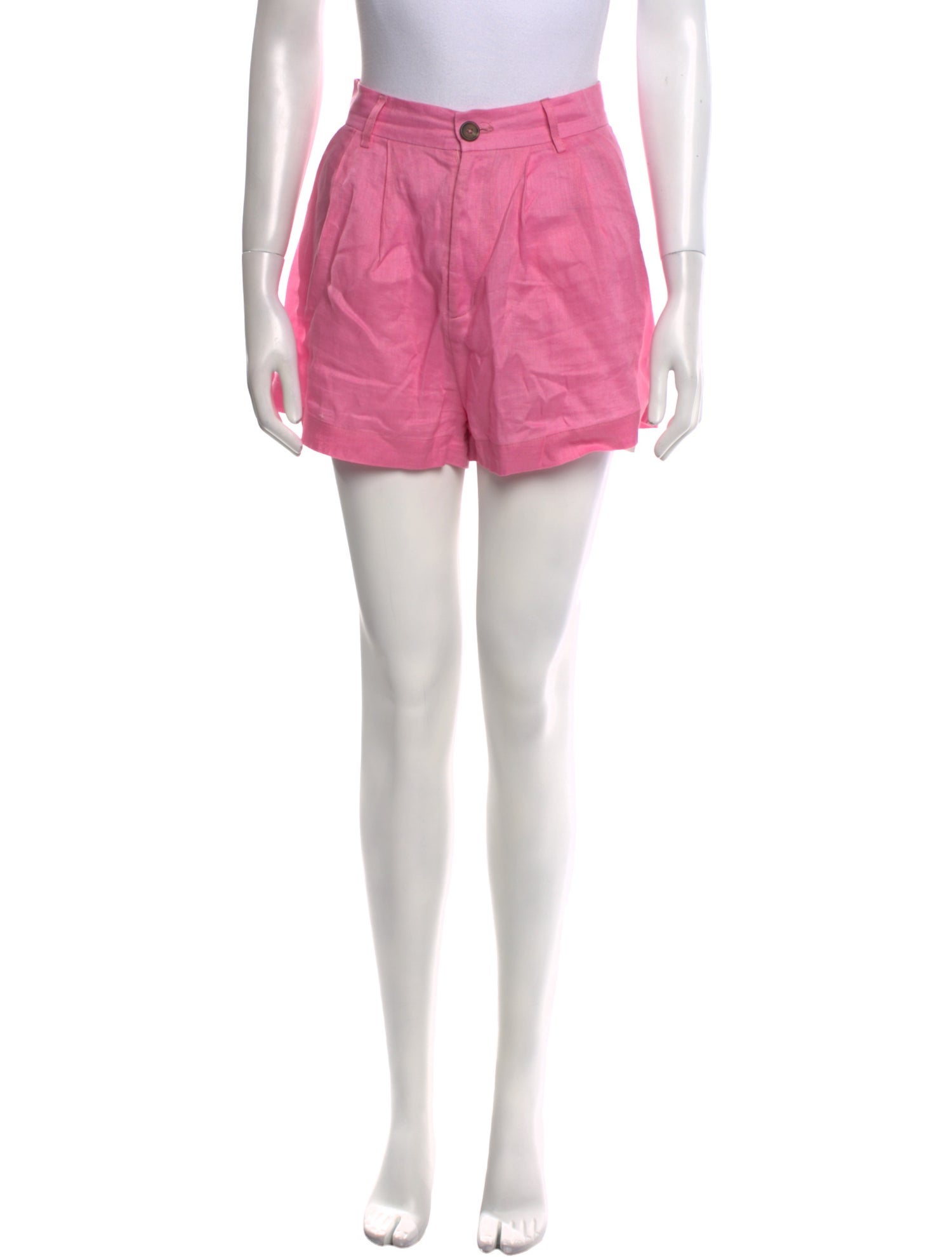Parentezi Linen Mini Shorts