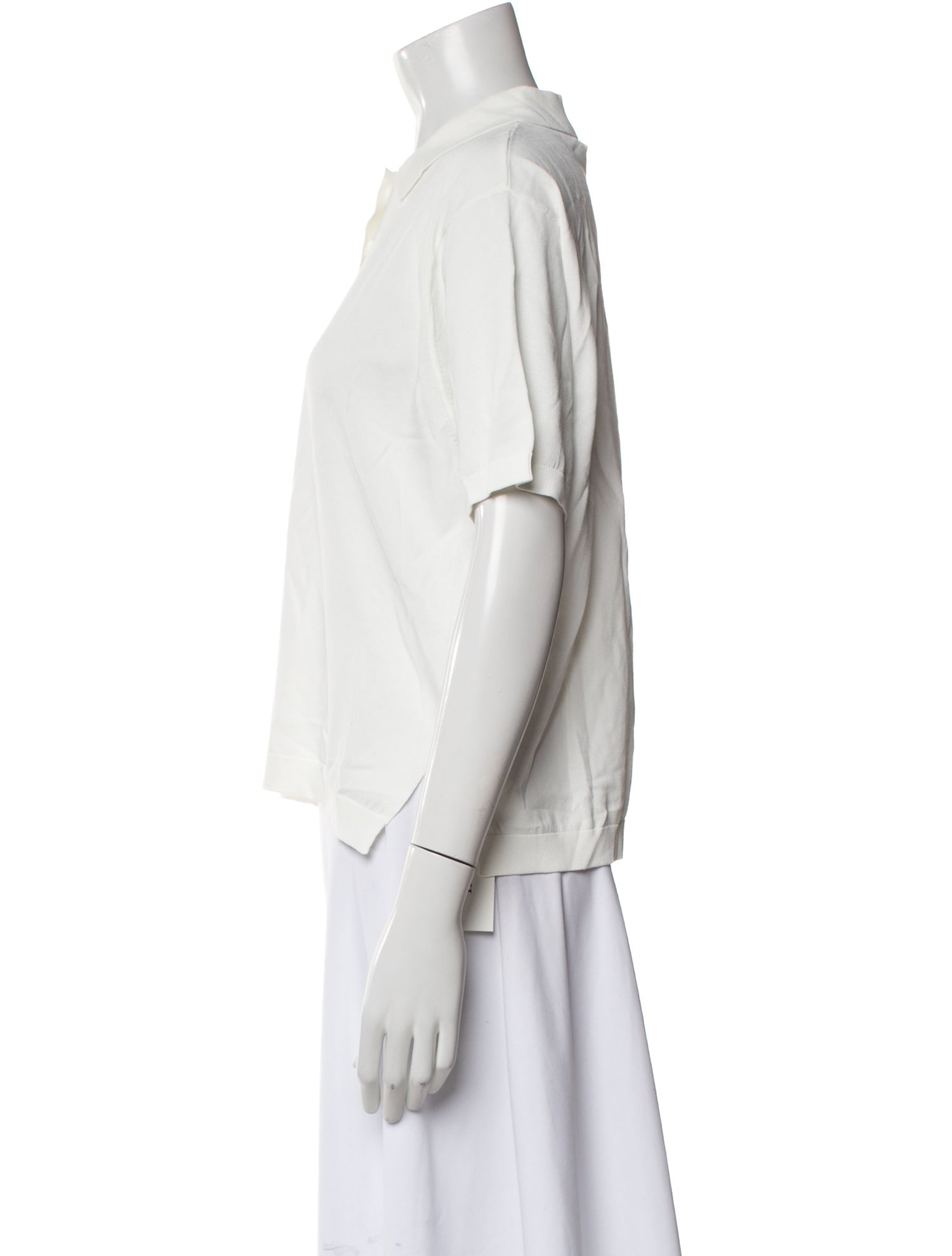 Parentezi Short Sleeve Button-Up Top w/ Tags