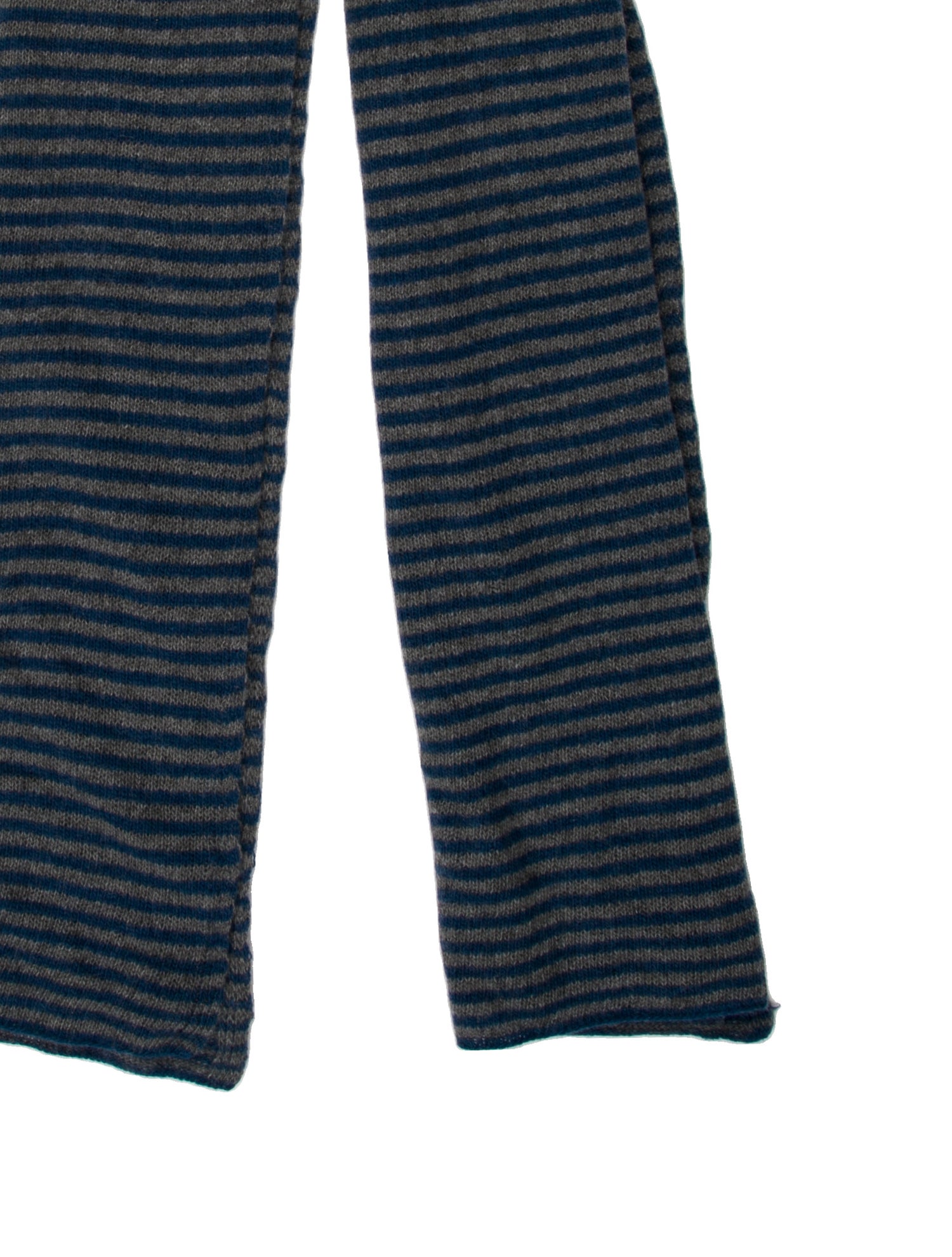 Portolano Cashmere Striped Scarf w/ Tags