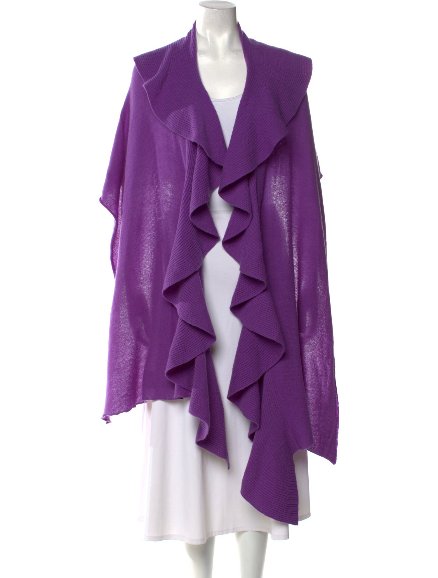 Portolano Cashmere Open Front Sweater