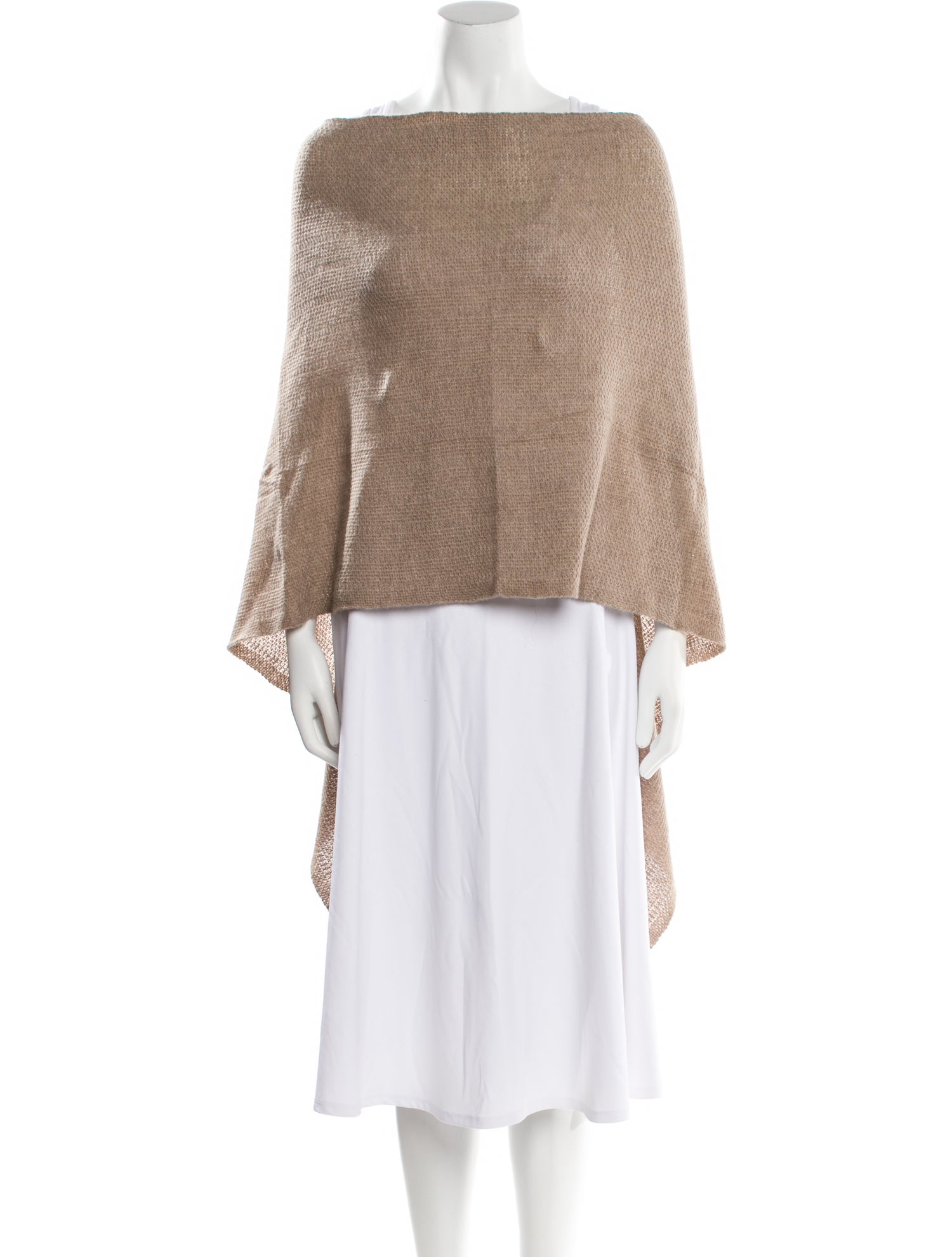 Portolano Cashmere V-Neck Poncho