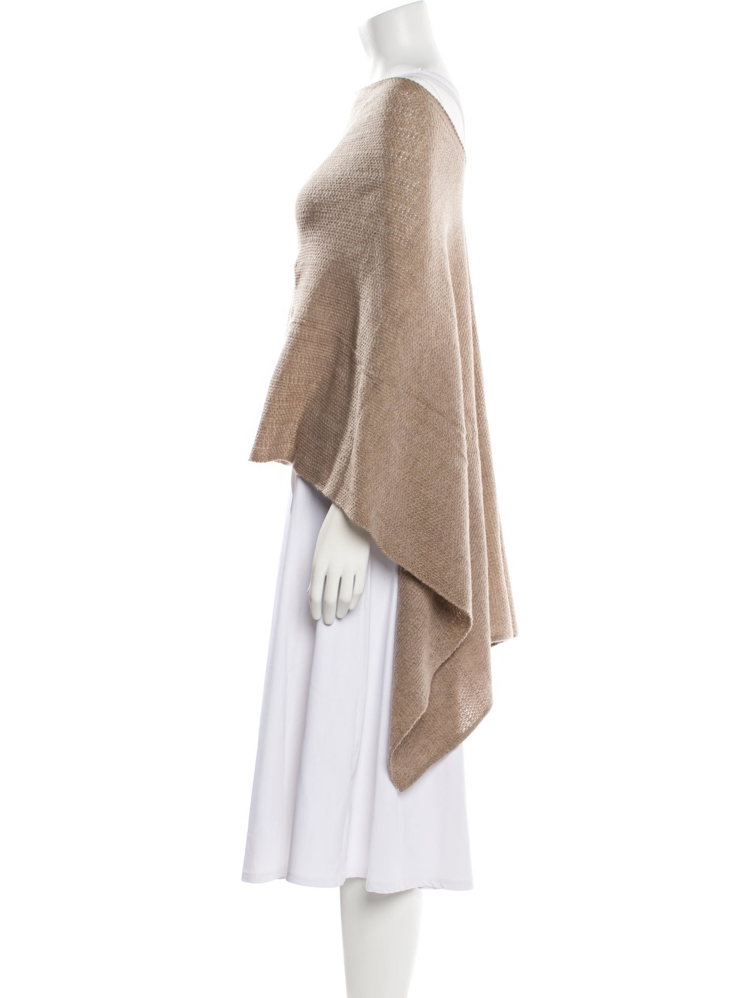 Portolano Cashmere V-Neck Poncho
