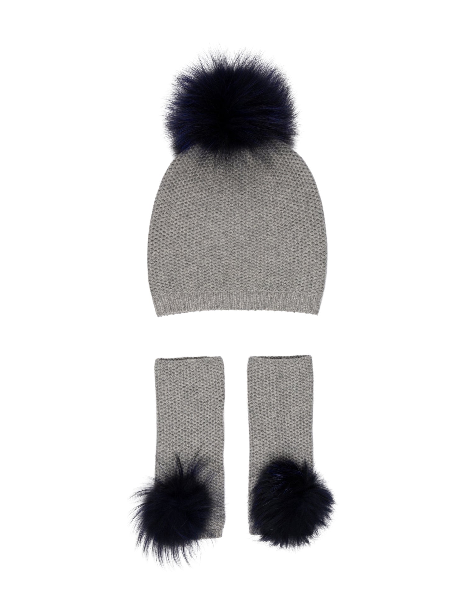 Portolano Knit Beanie & Fingerless Gloves w/Tags