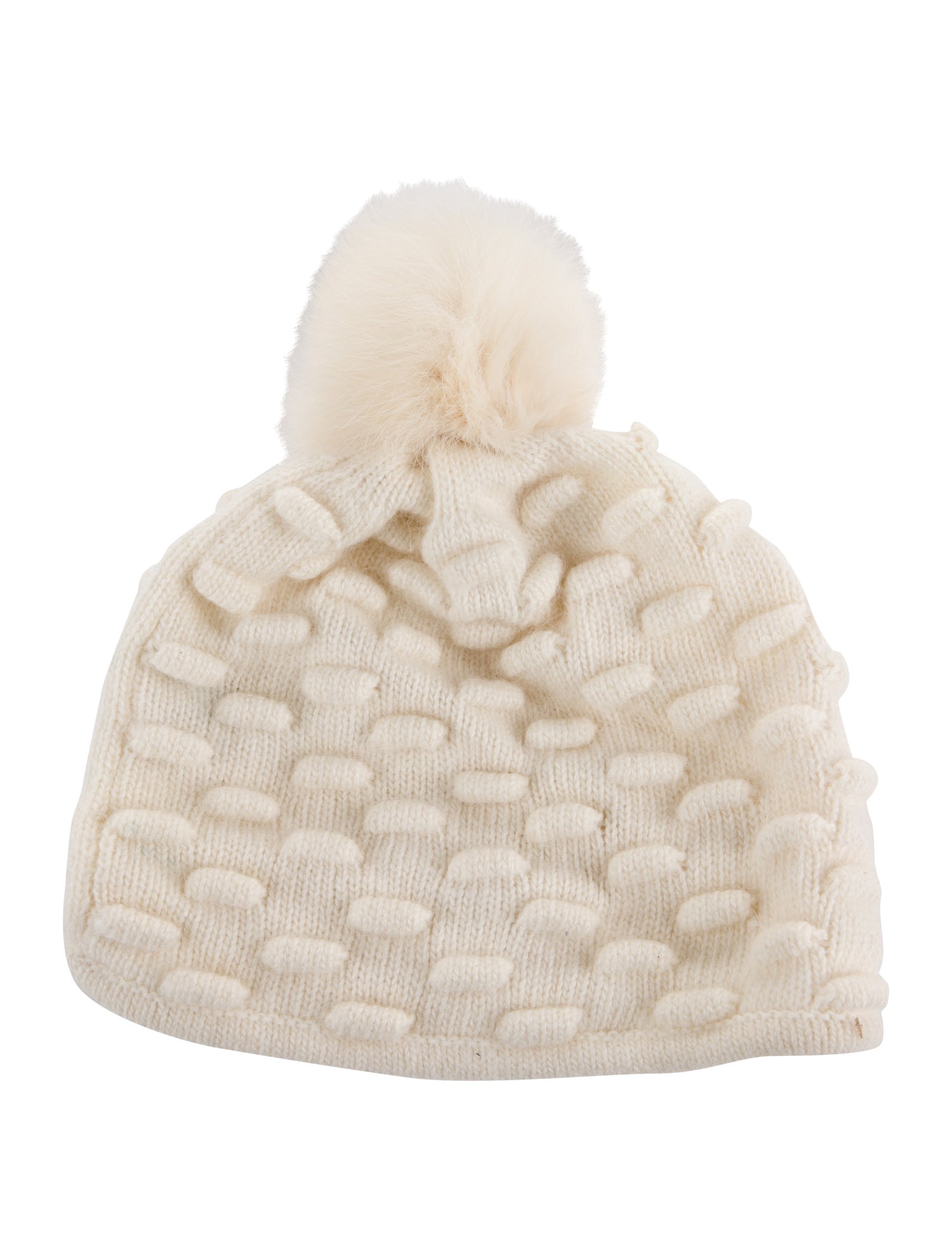Portolano Pom-Pom Knit Beanie