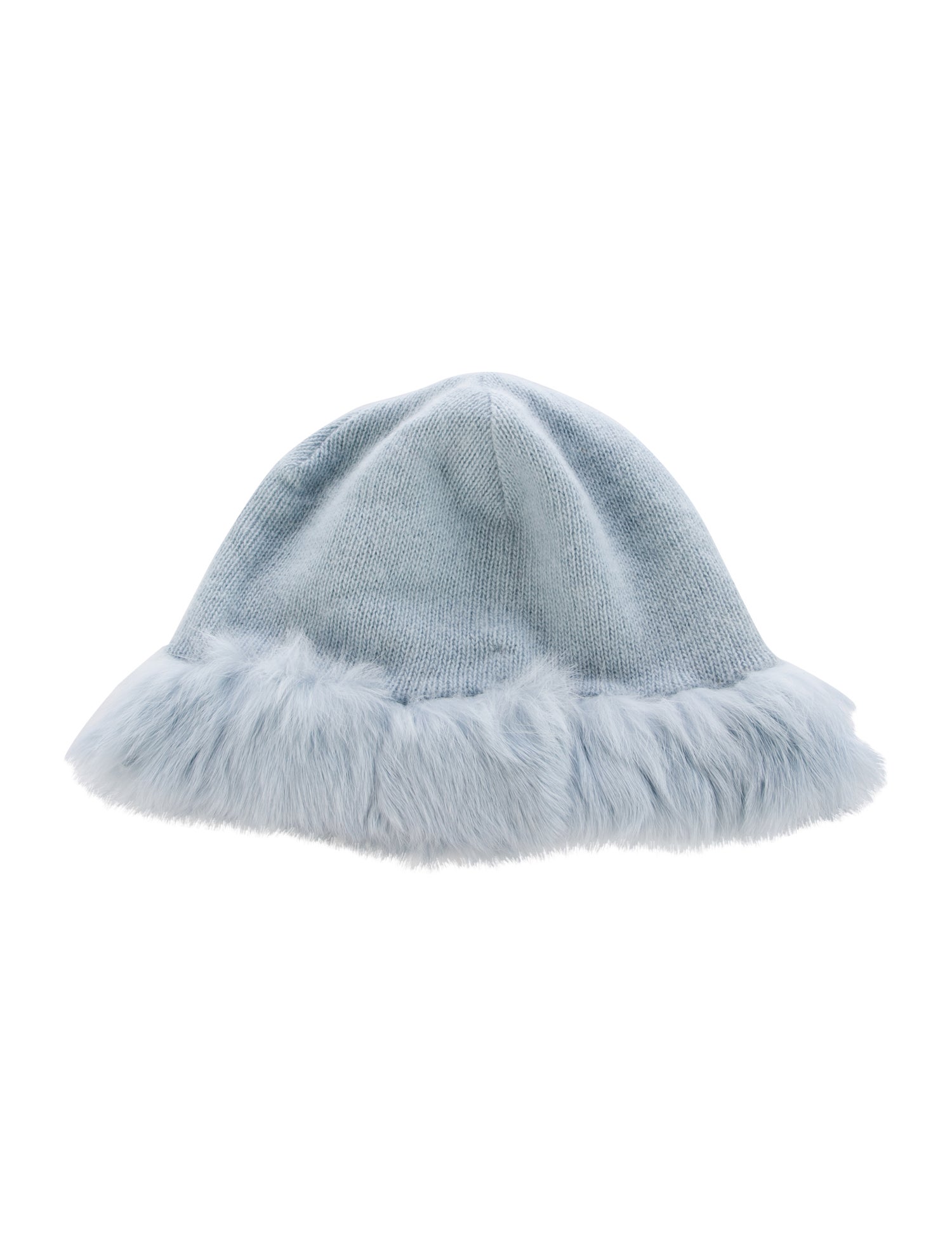 Portolano Fur Accent Knitted Beanie