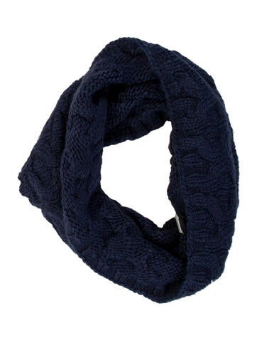 Pre-owned Portolano Scarf In Blue