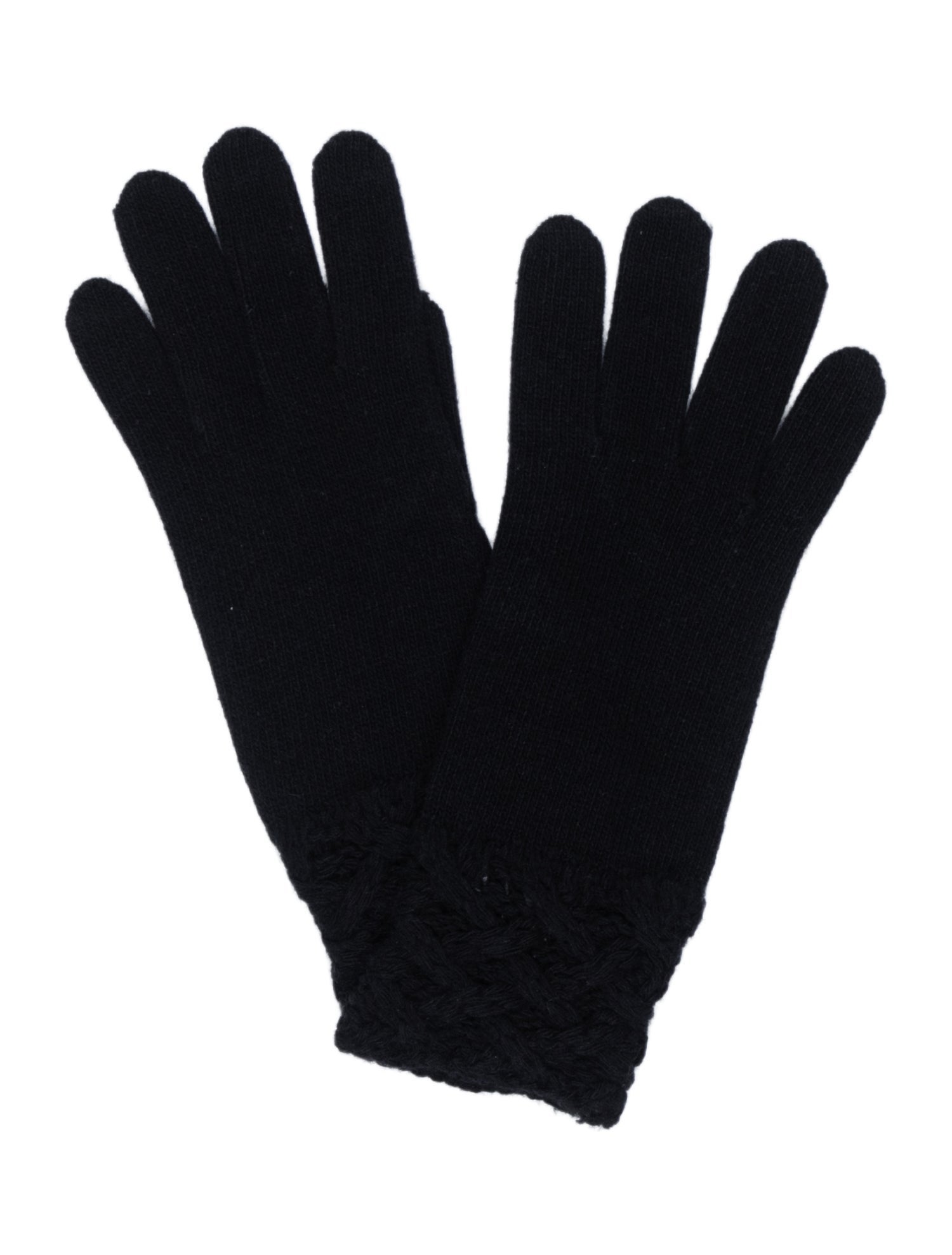 Portolano Crochet Trim Gloves