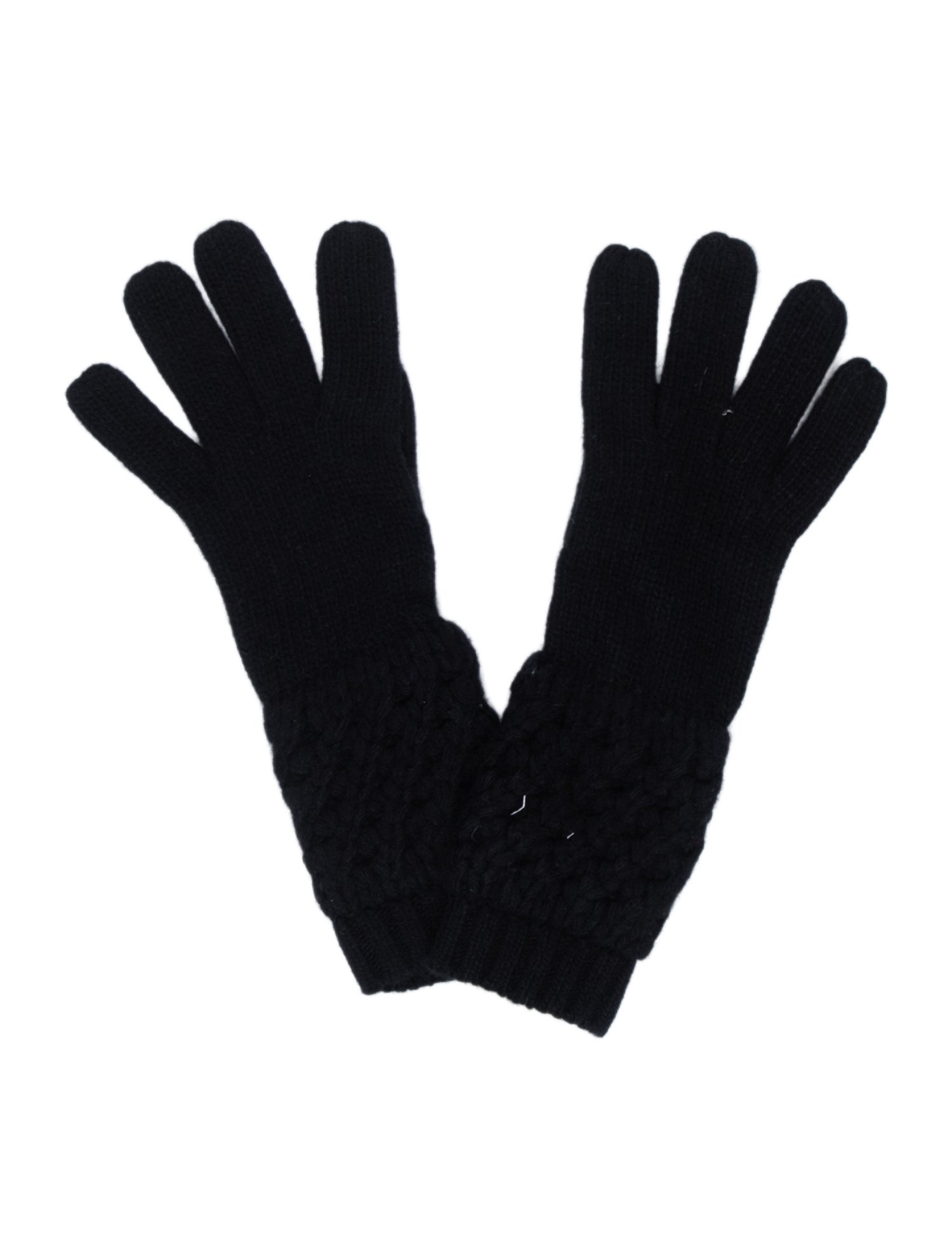 Portolano Crochet Trim Gloves w/Tags