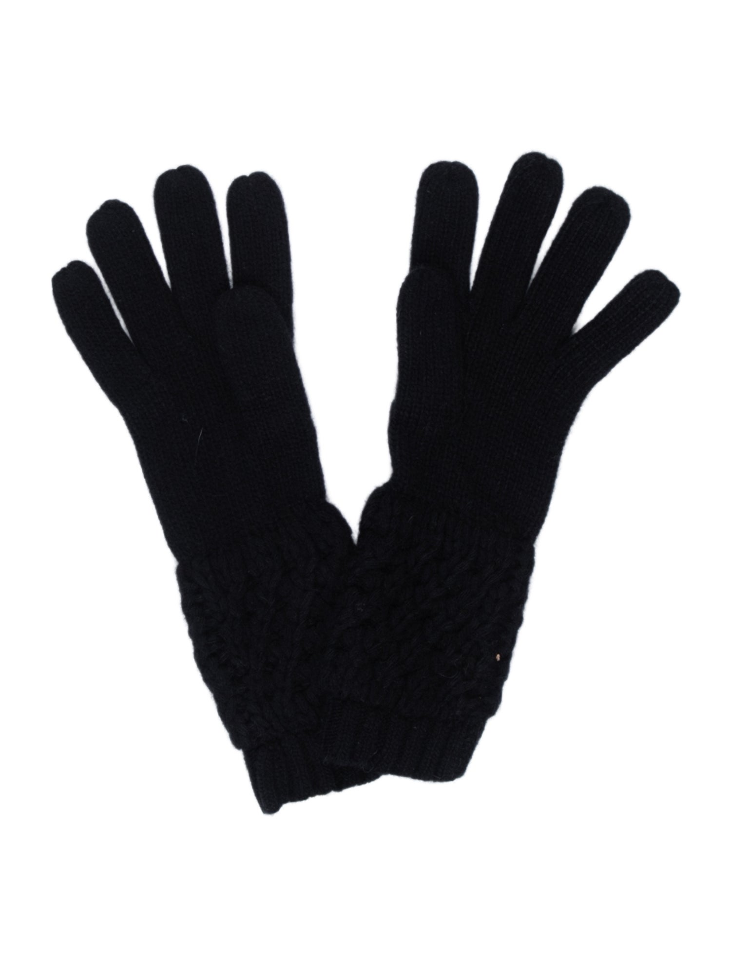 Portolano Crochet Trim Gloves w/Tags