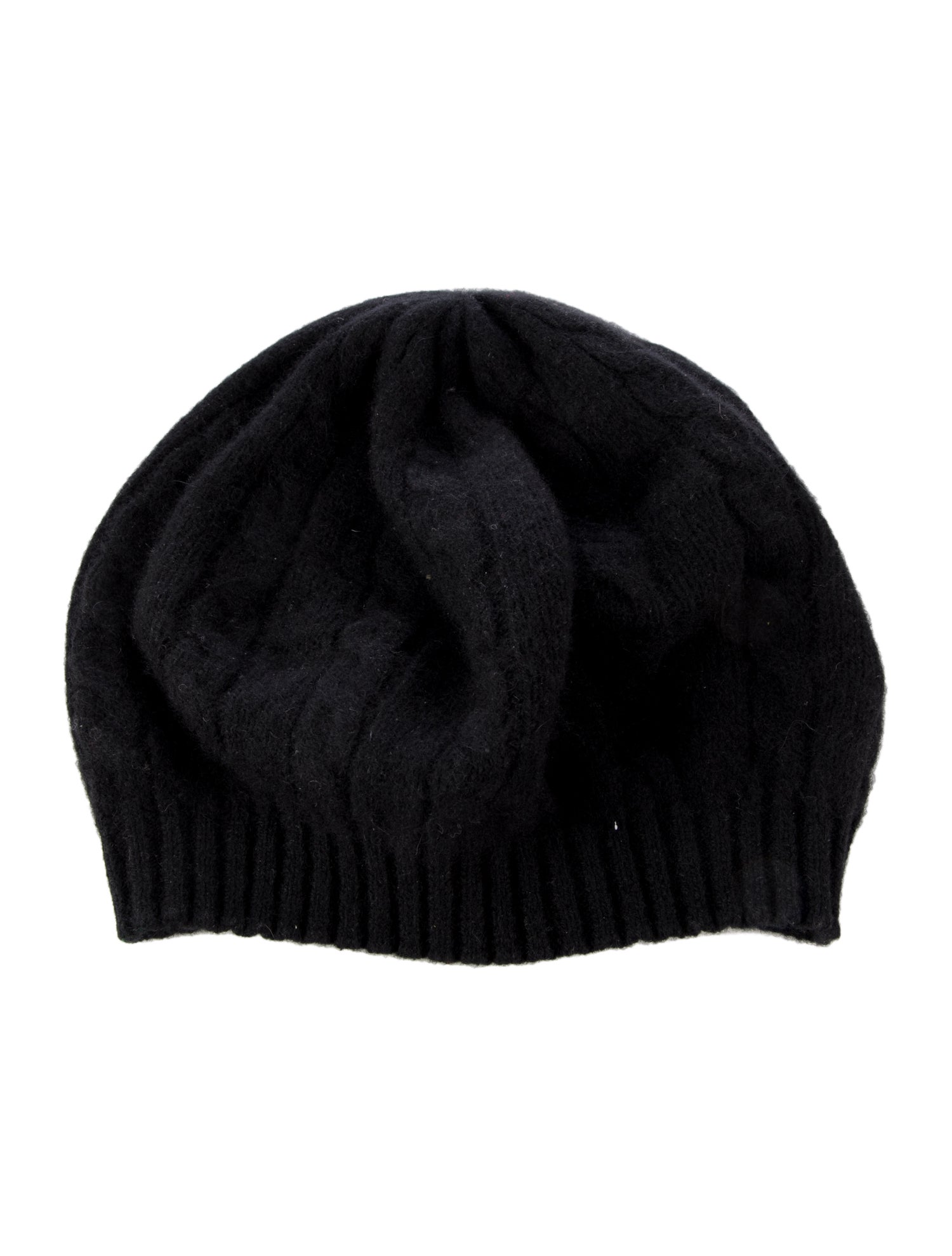Portolano Cashmere Cable Knit Beanie