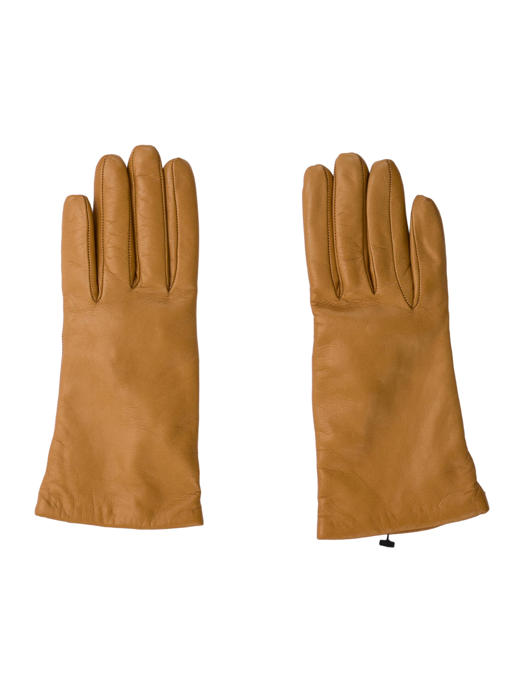 Portolano Cashmere-Lined Leather Gloves