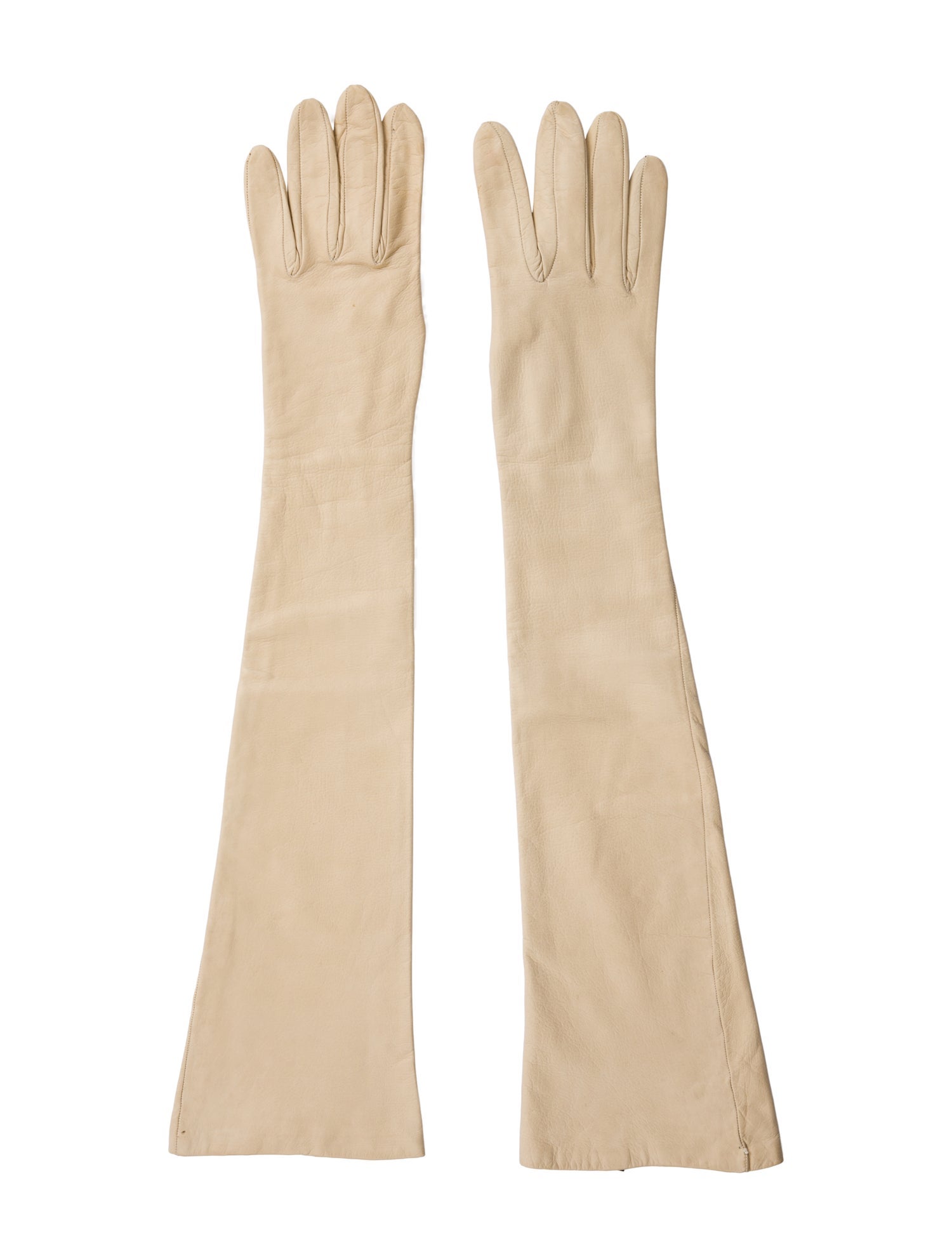 Portolano Leather Long Gloves