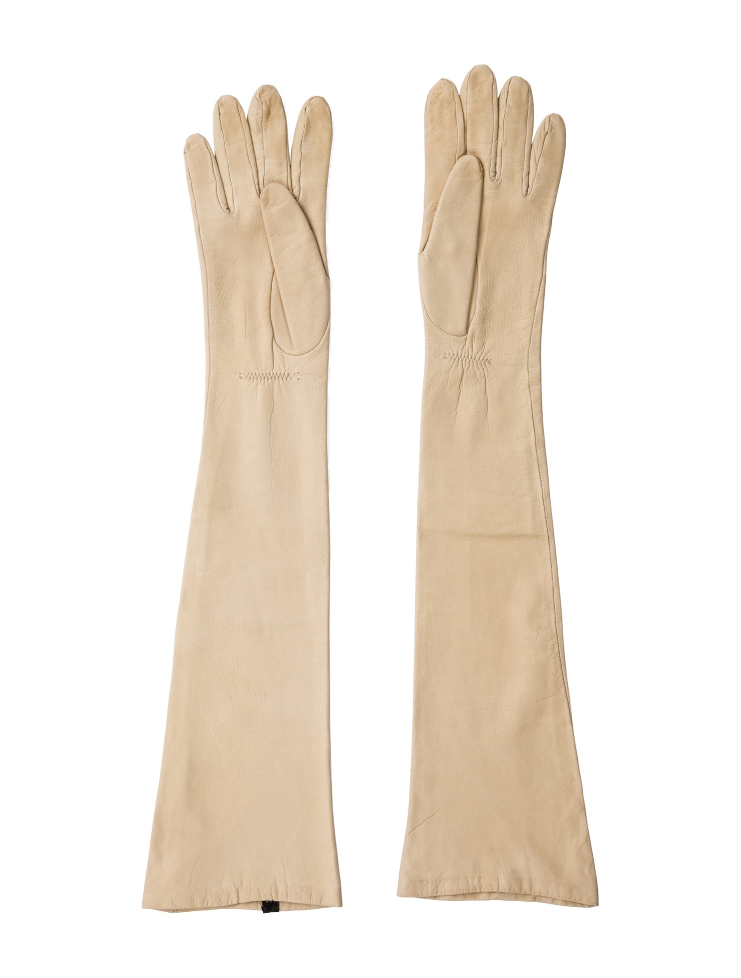 Portolano Leather Long Gloves