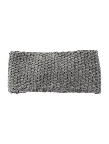 Pre-owned Portolano Knit Headband W/tags In Gray