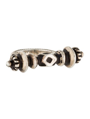 Pamela Love Ornate Sculpted Bar Ring