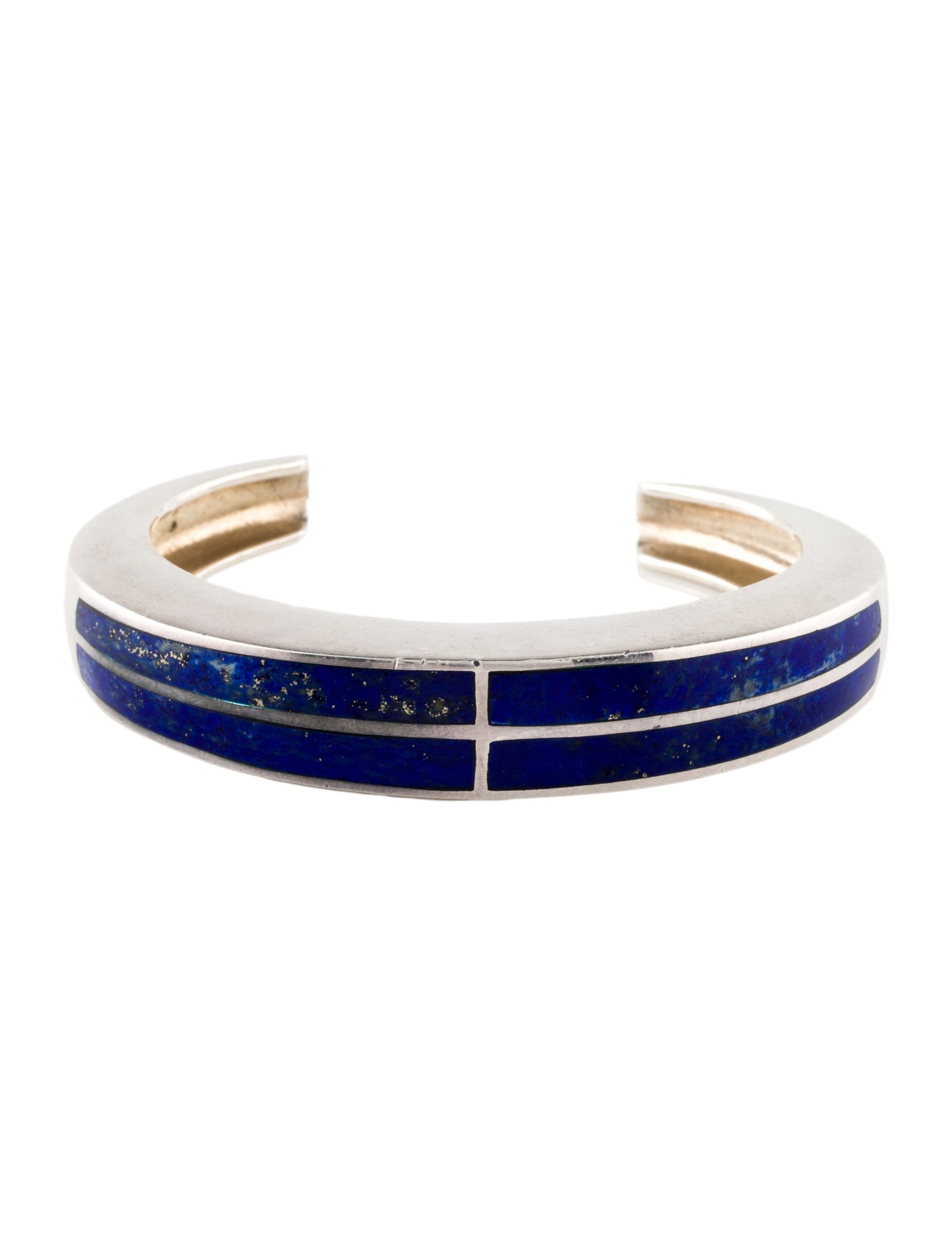 Pamela Love Lapis Lazuli Inlay Cross Cuff