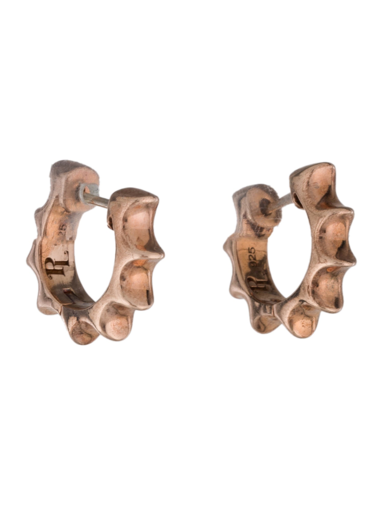 Pamela Love Love Sun Hoop Earrings