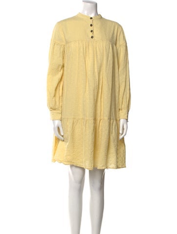 Pamela Love Dresses Mock Neck Mini Dress M