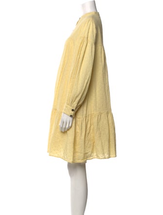 Pamela Love Mock Neck Mini Dress