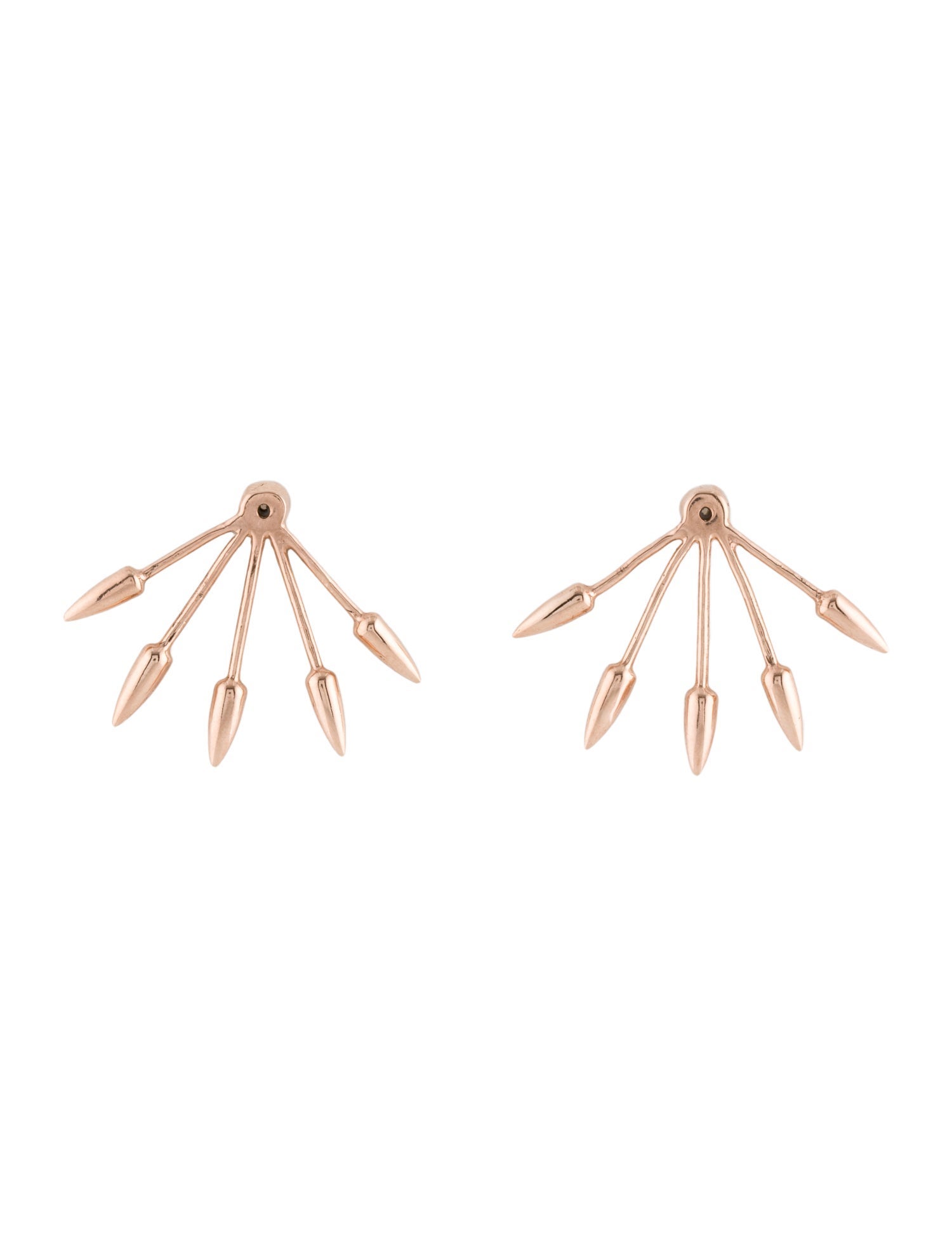 Pamela Love 10K Five-Spike Earring Enhancers