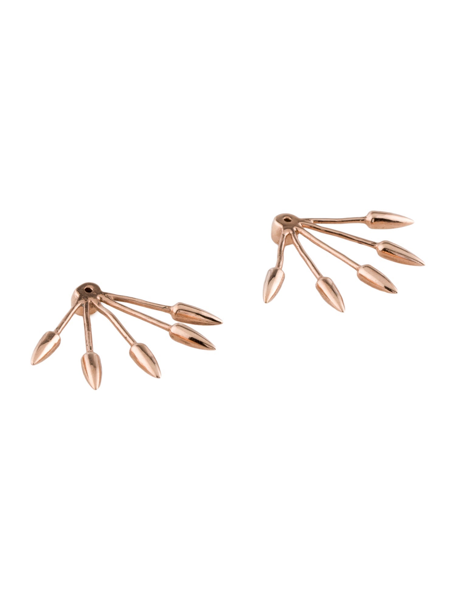 Pamela Love 10K Five-Spike Earring Enhancers