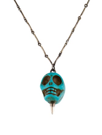 Pamela Love Skull Pendant Necklace