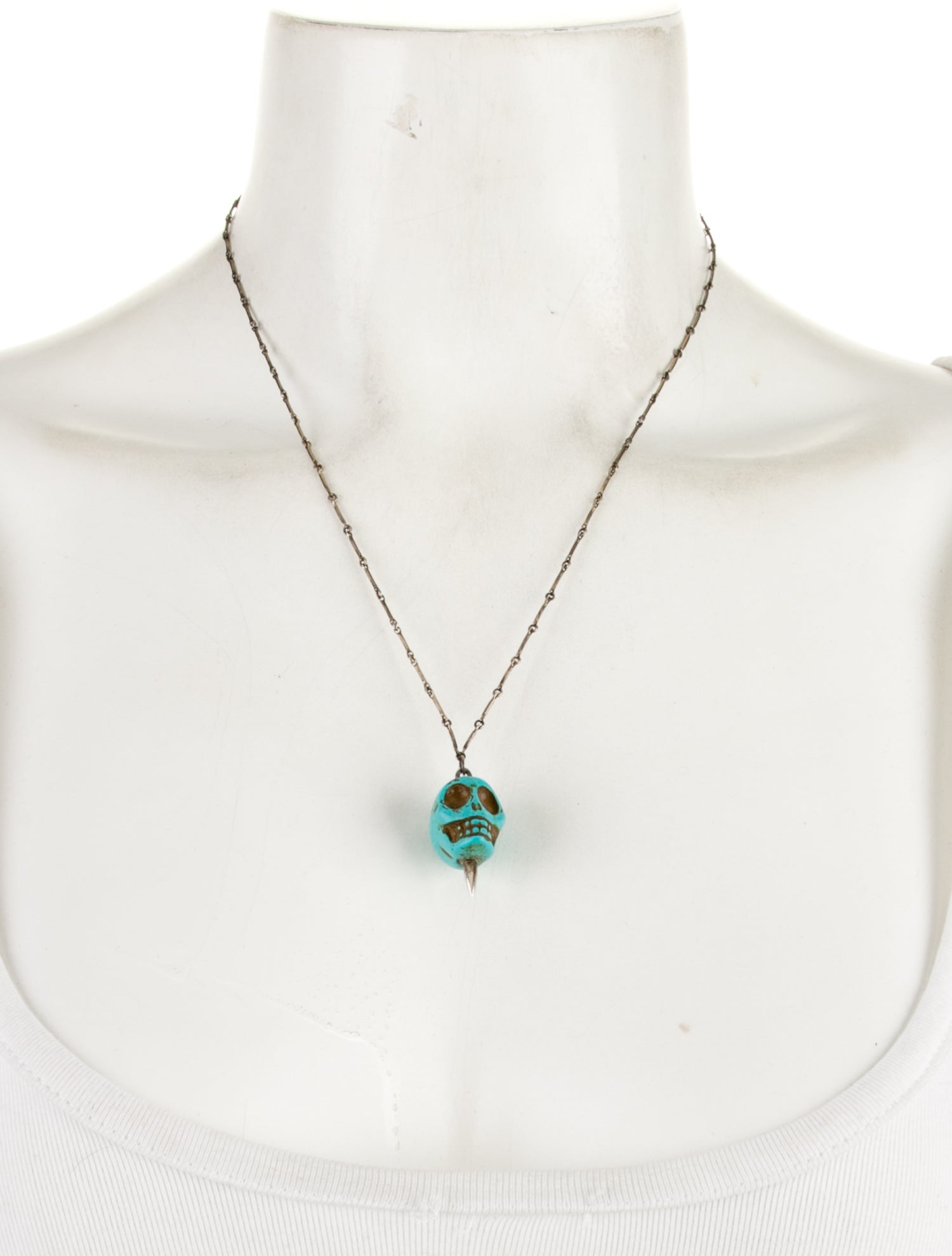 Pamela Love Skull Pendant Necklace